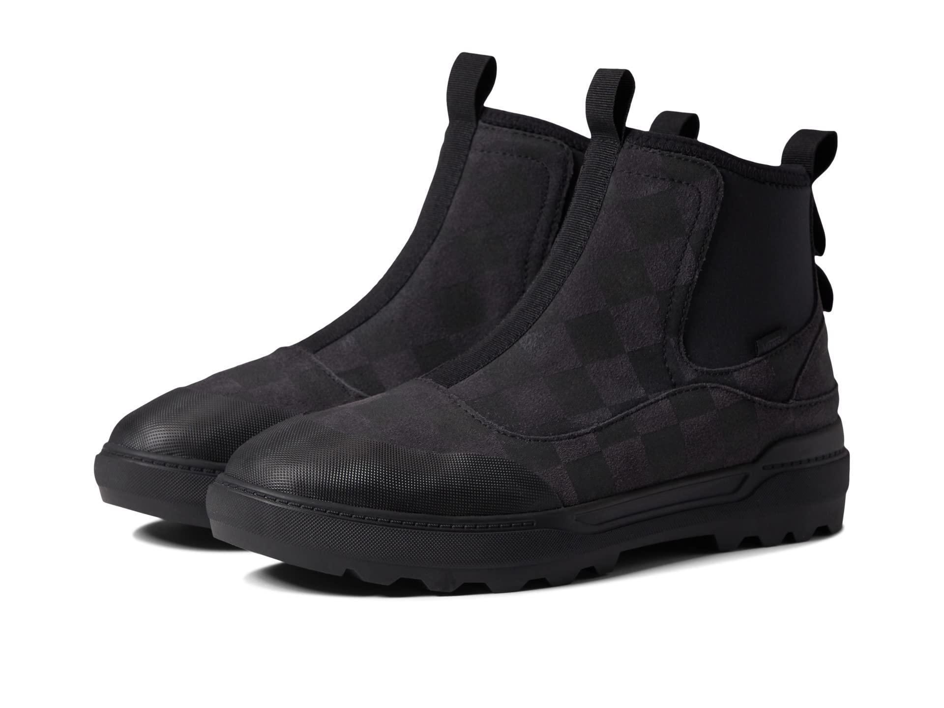 vans black boots