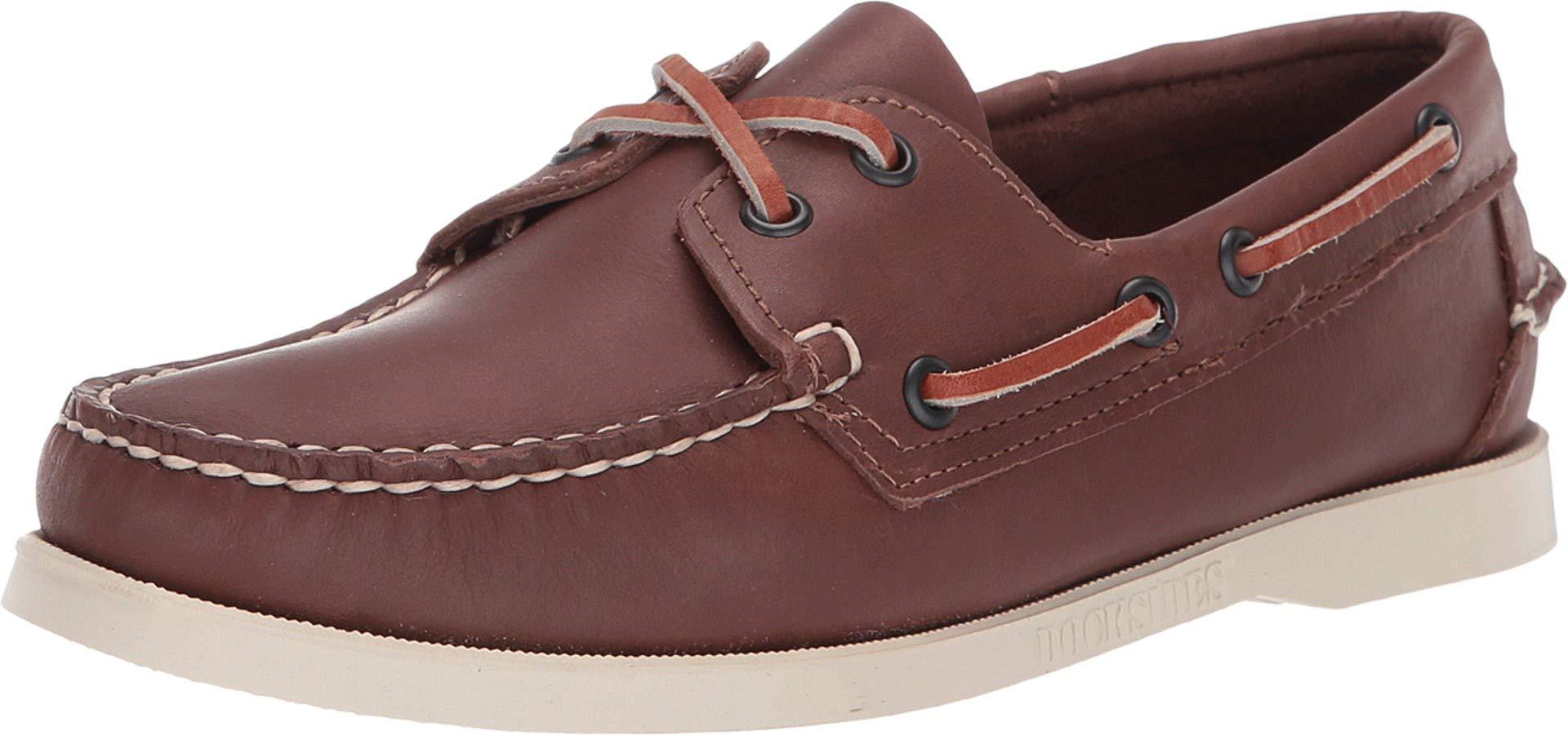 sebago docksides portland leather