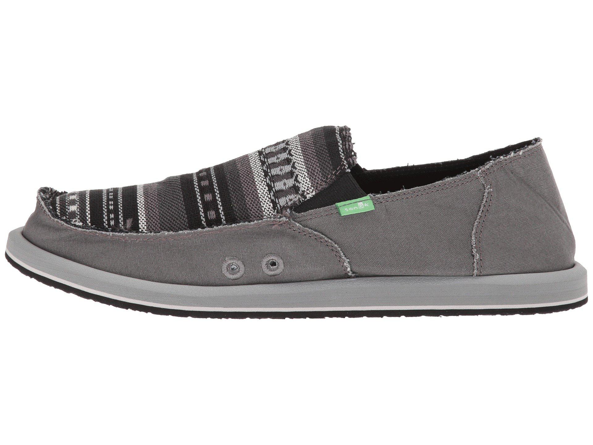 Sanuk Mens Vagabond Mixer Loafer Flat