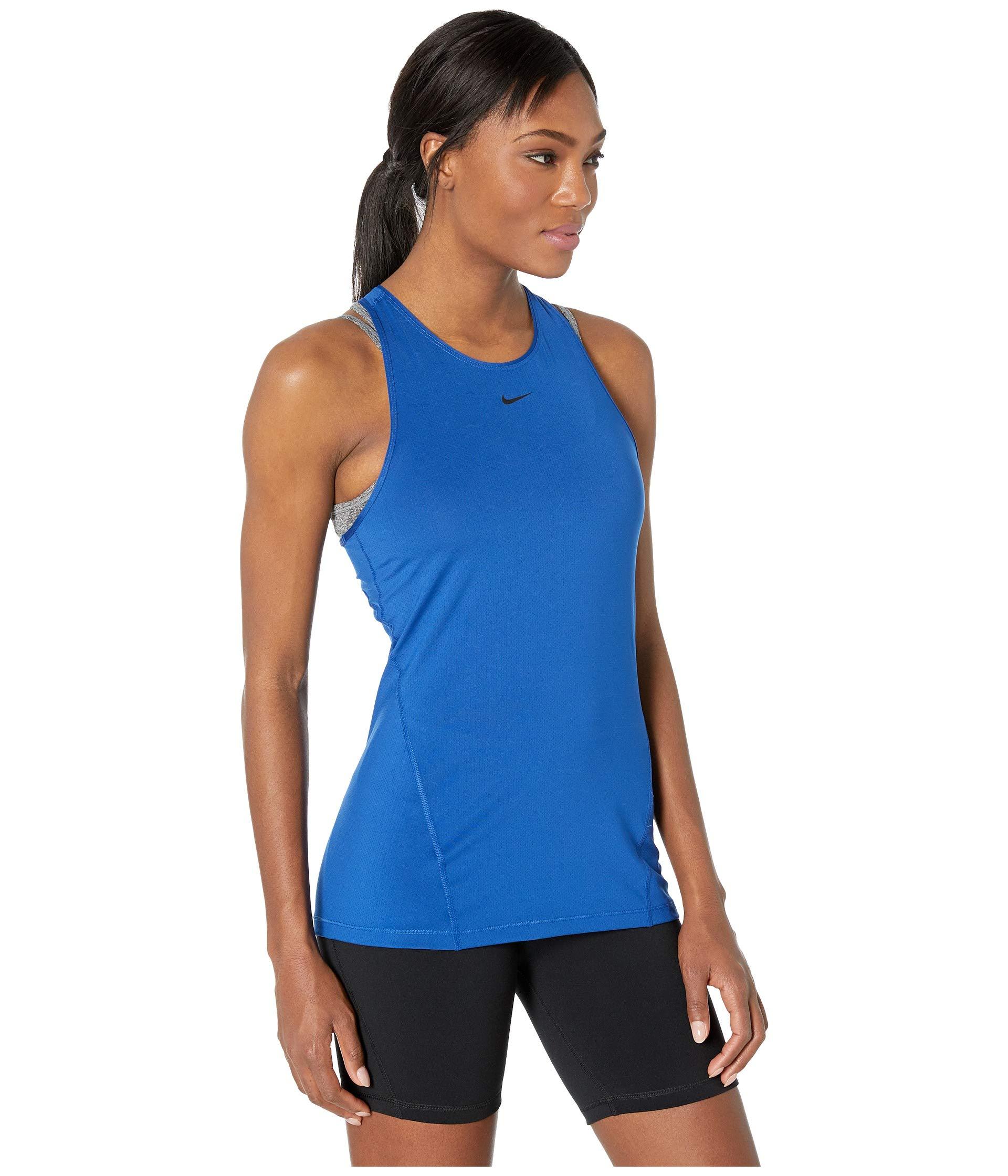 nike pro all over mesh tank