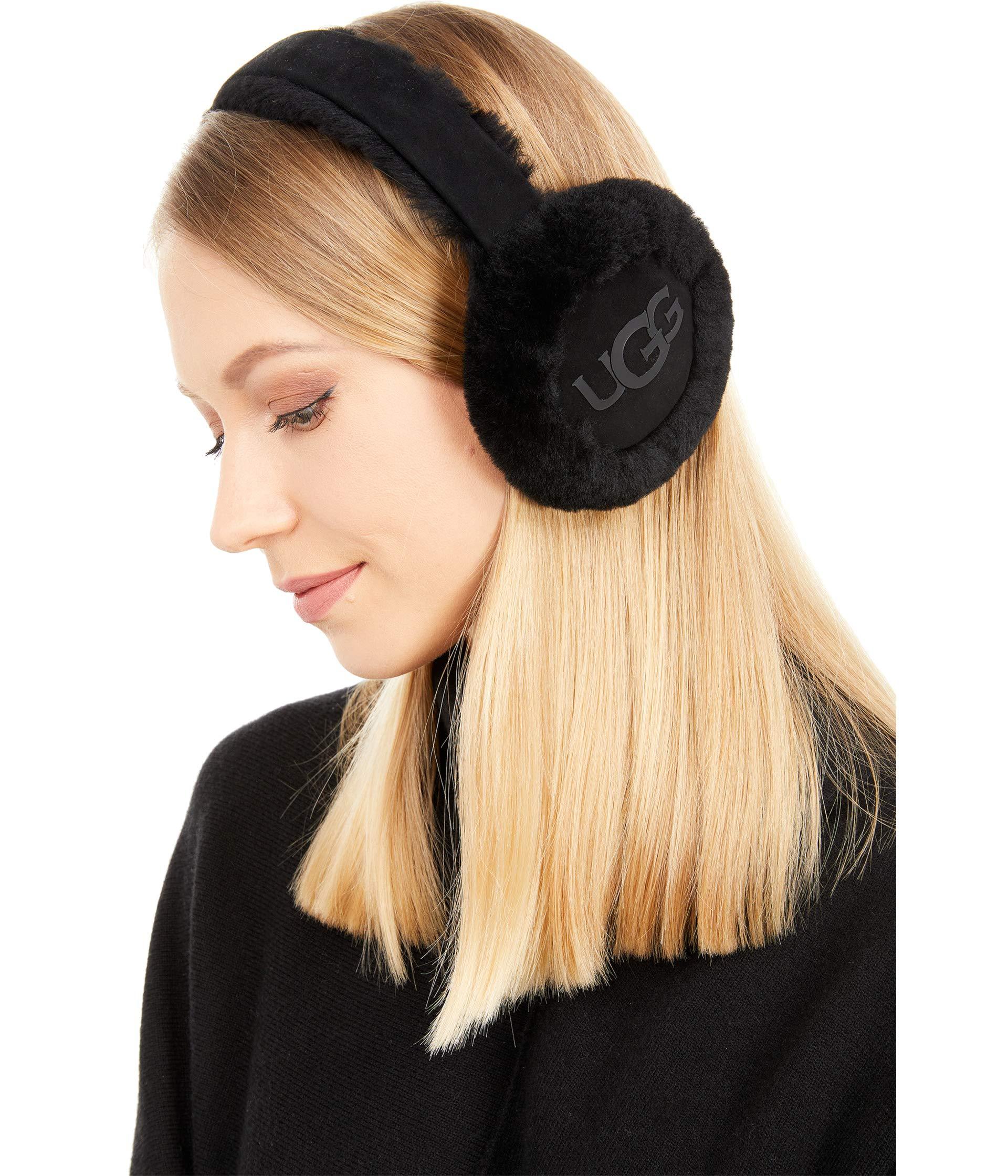 black ugg earmuffs