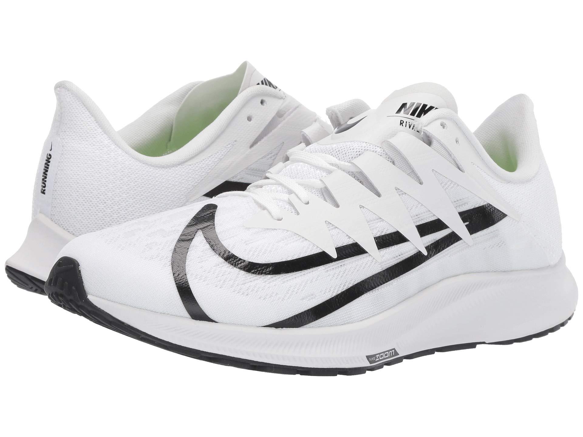 nike running zoom rival fly trainers in white