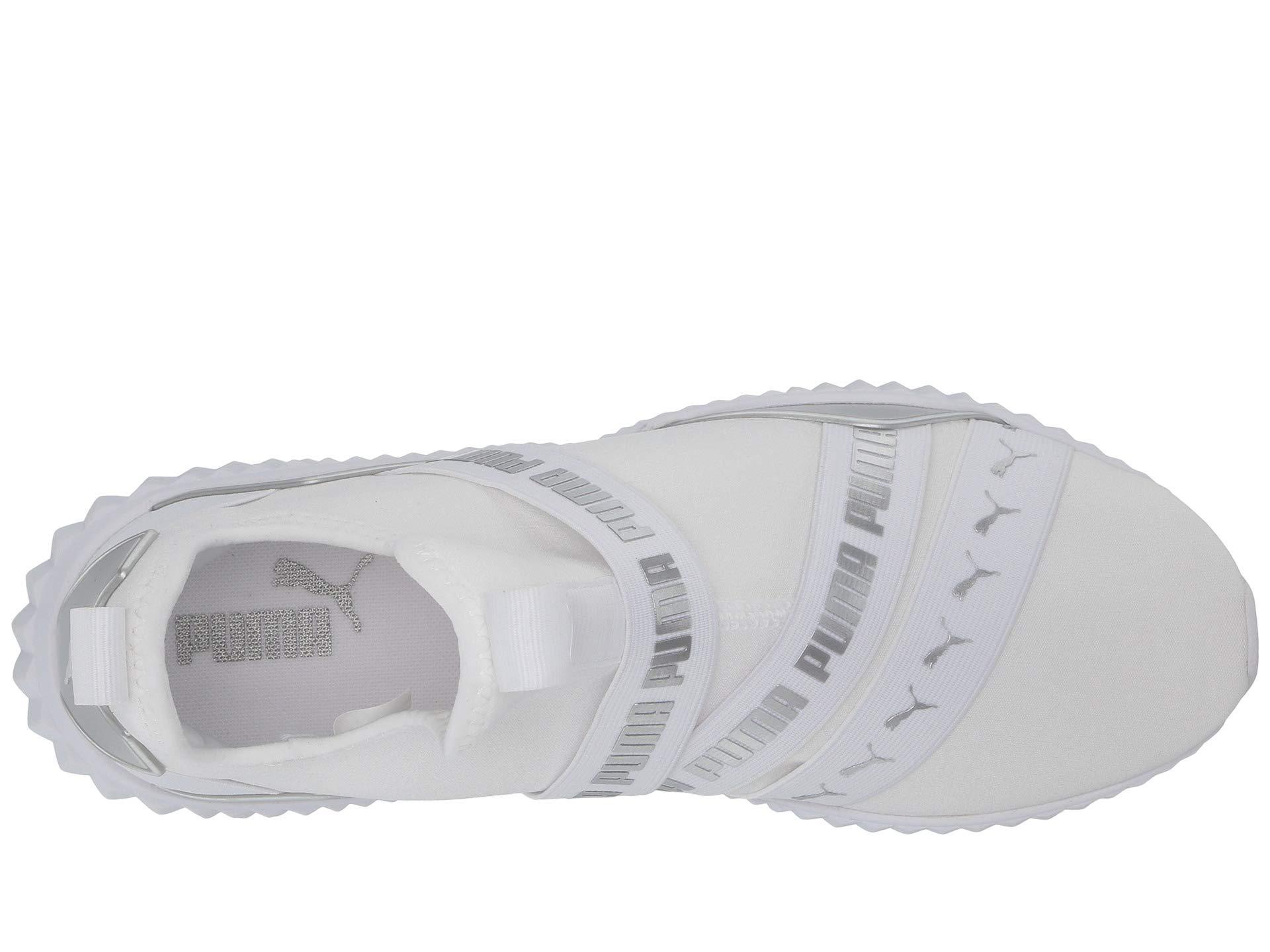 puma defy mid glossy