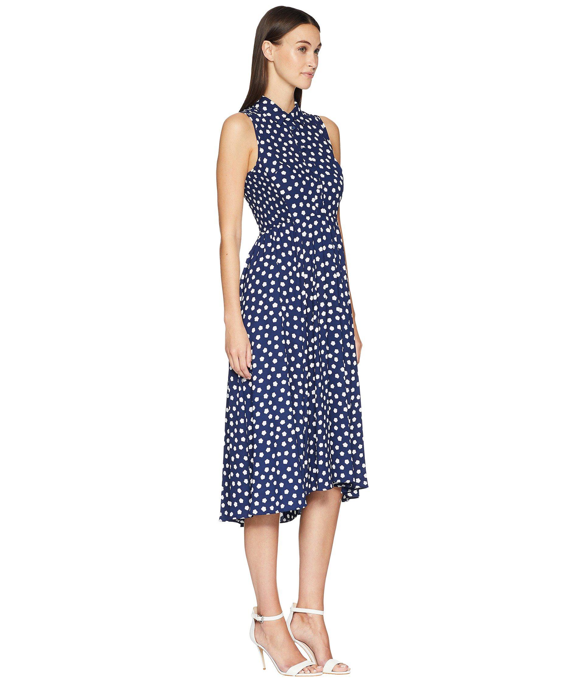 kate spade cloud dot midi dress