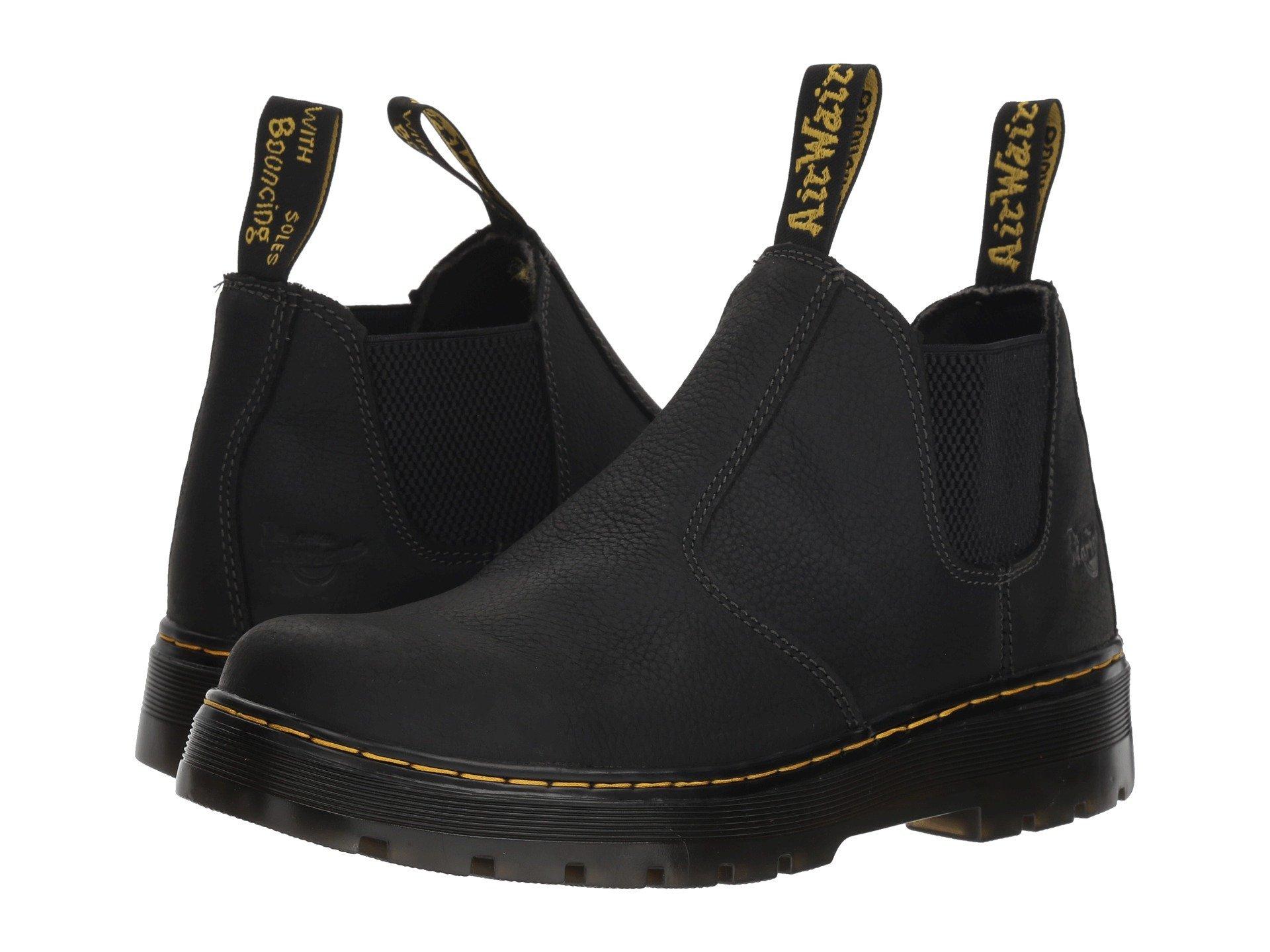 Dr. Martens Leather Hardie Low Chelsea Boot in Black for Men - Save 34% ...