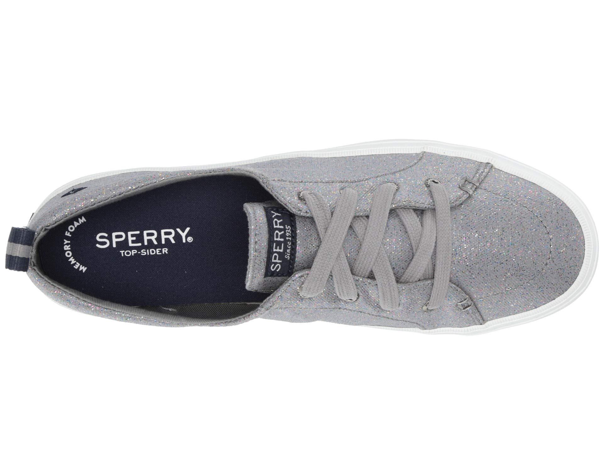 women's crest vibe confetti sneaker