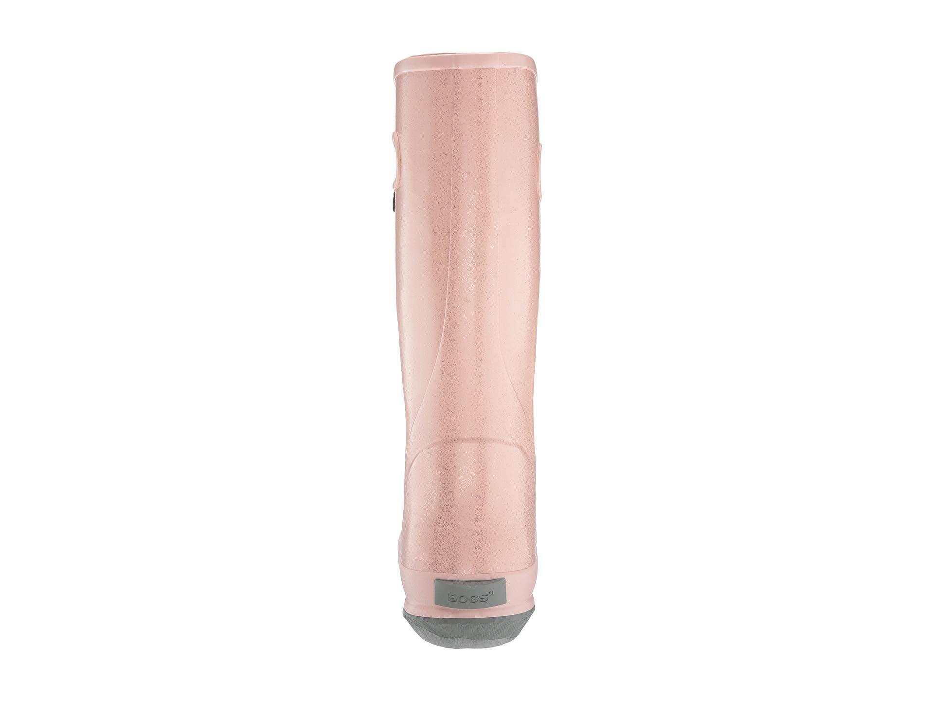 rose gold rain boots