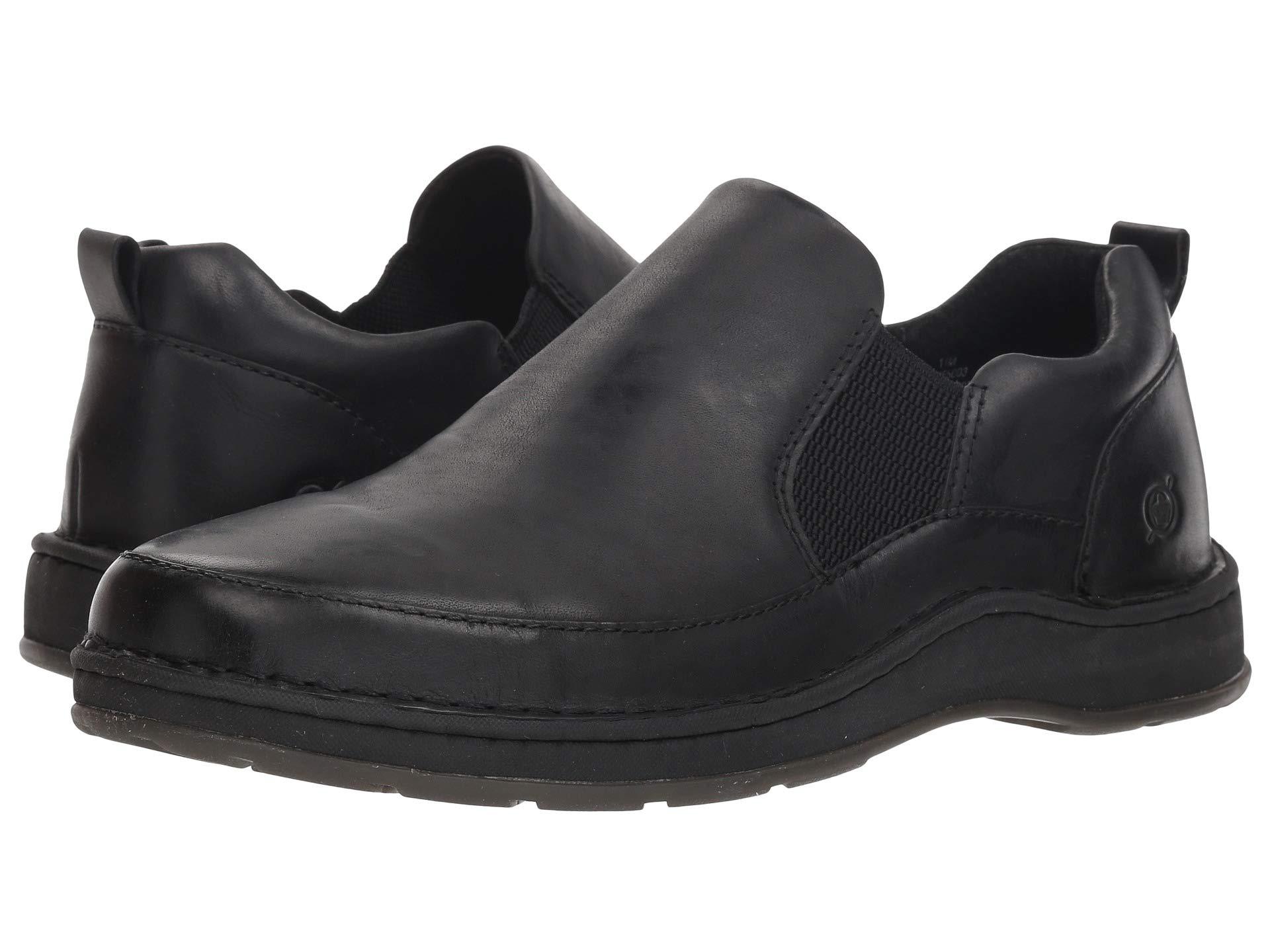 Born Leather Kent (tan Full Grain) Men�s Shoes in Black Born Leather Kent (tan Full Grain) Men�s Shoes in Black