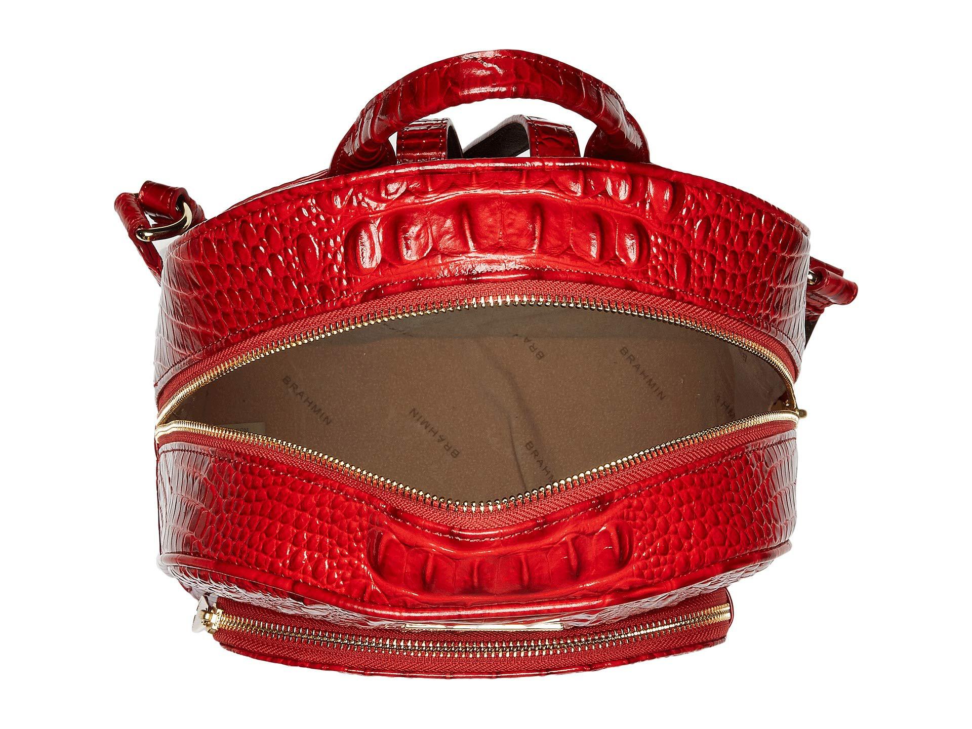 red brahmin backpack