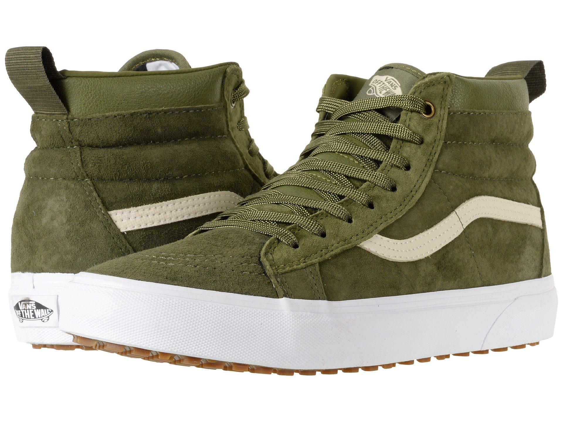 vans sk8 hi boa mte 2 in military covert green
