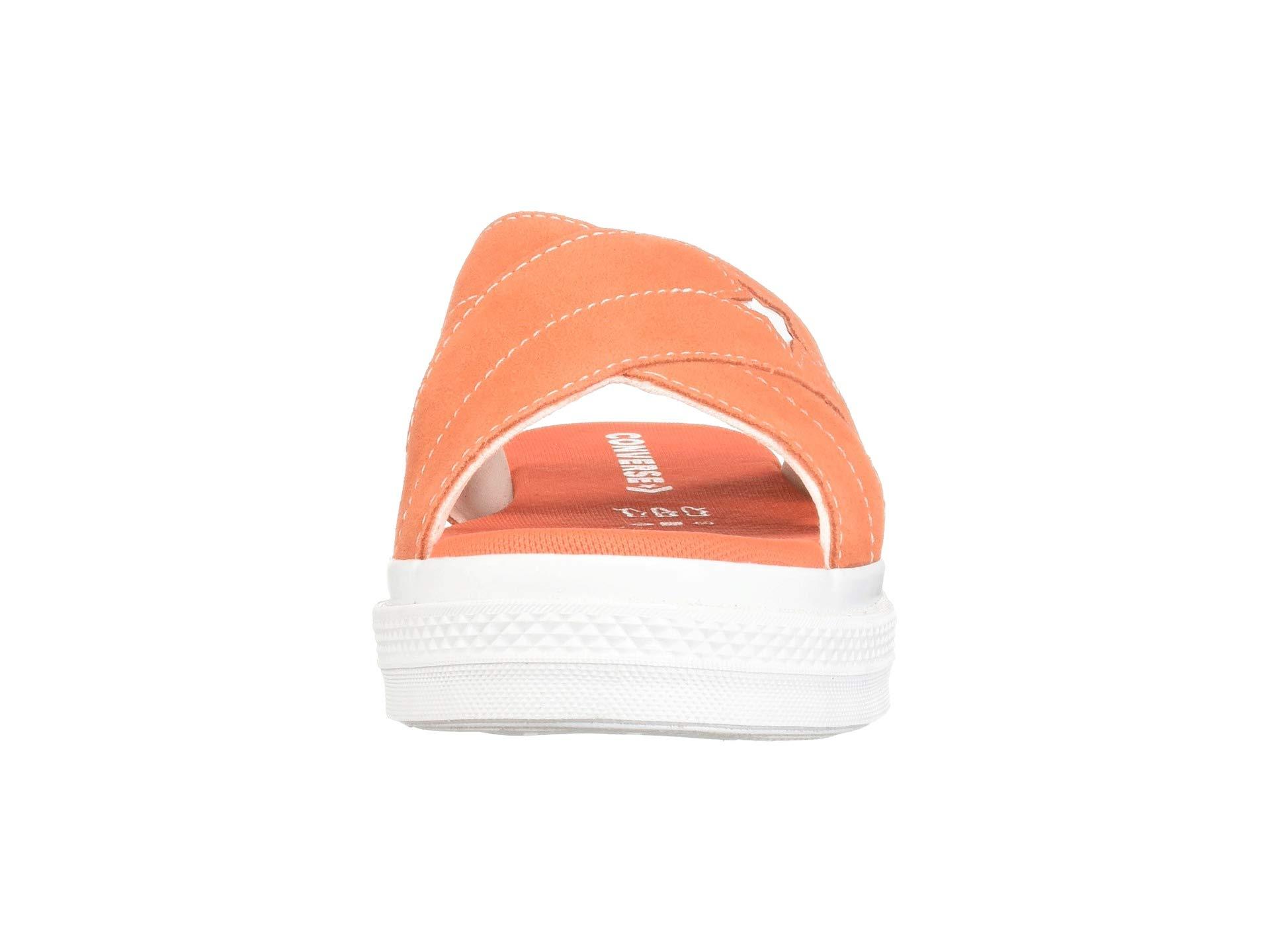 Converse One Star Suede Sandal Slip in White - Lyst