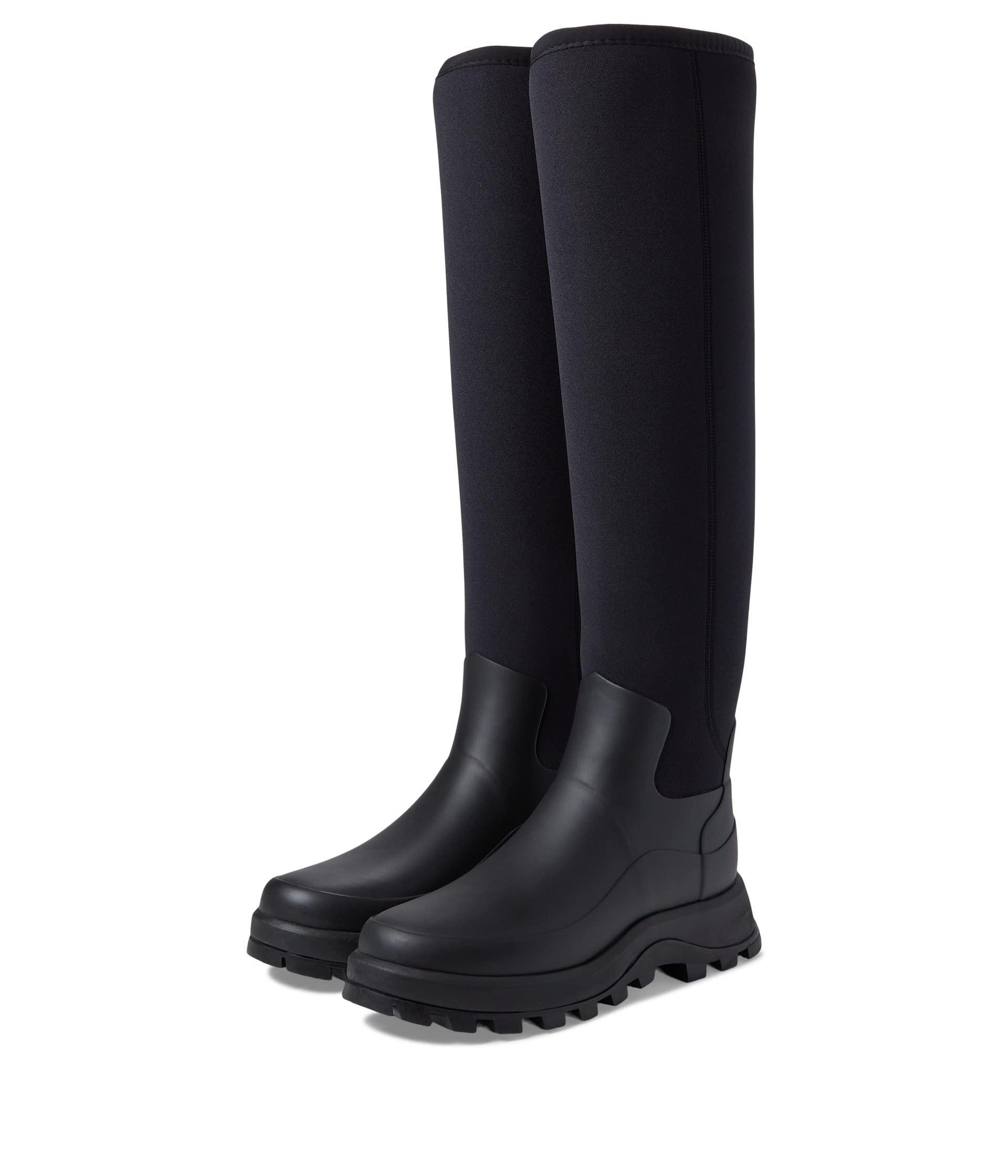 HUNTER City Explorer Tall Boot in Black Lyst