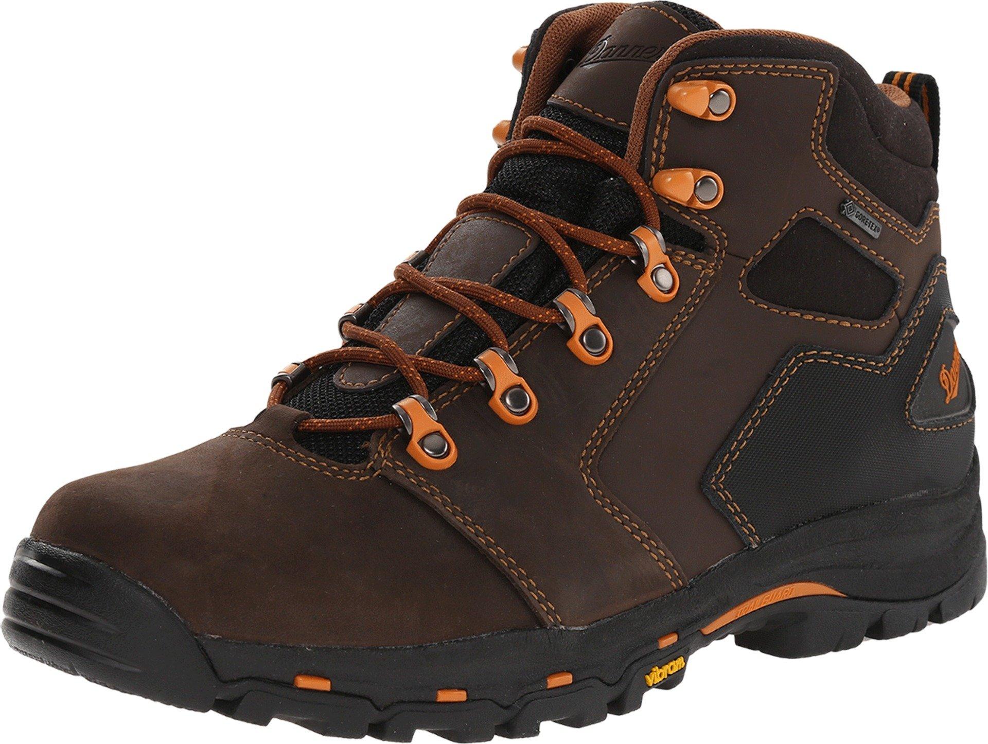 Danner Leather Vicious 4.5" Goretex Work Boots in Brown/Orange (Brown