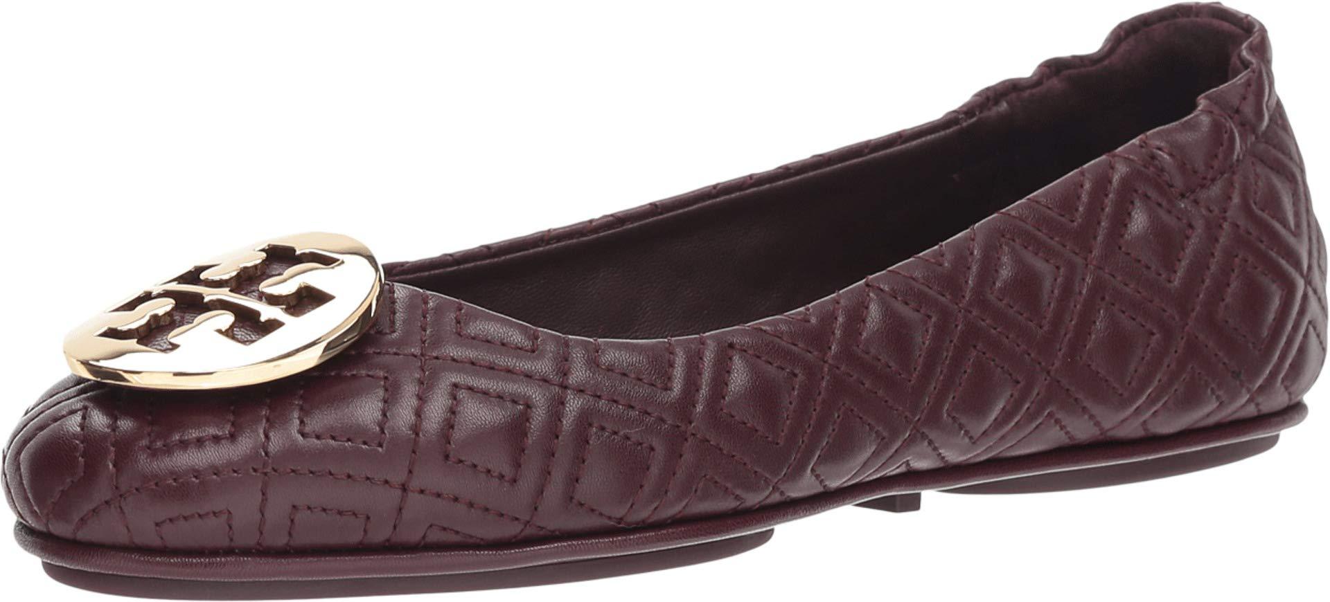 quilted minnie flat tory burch