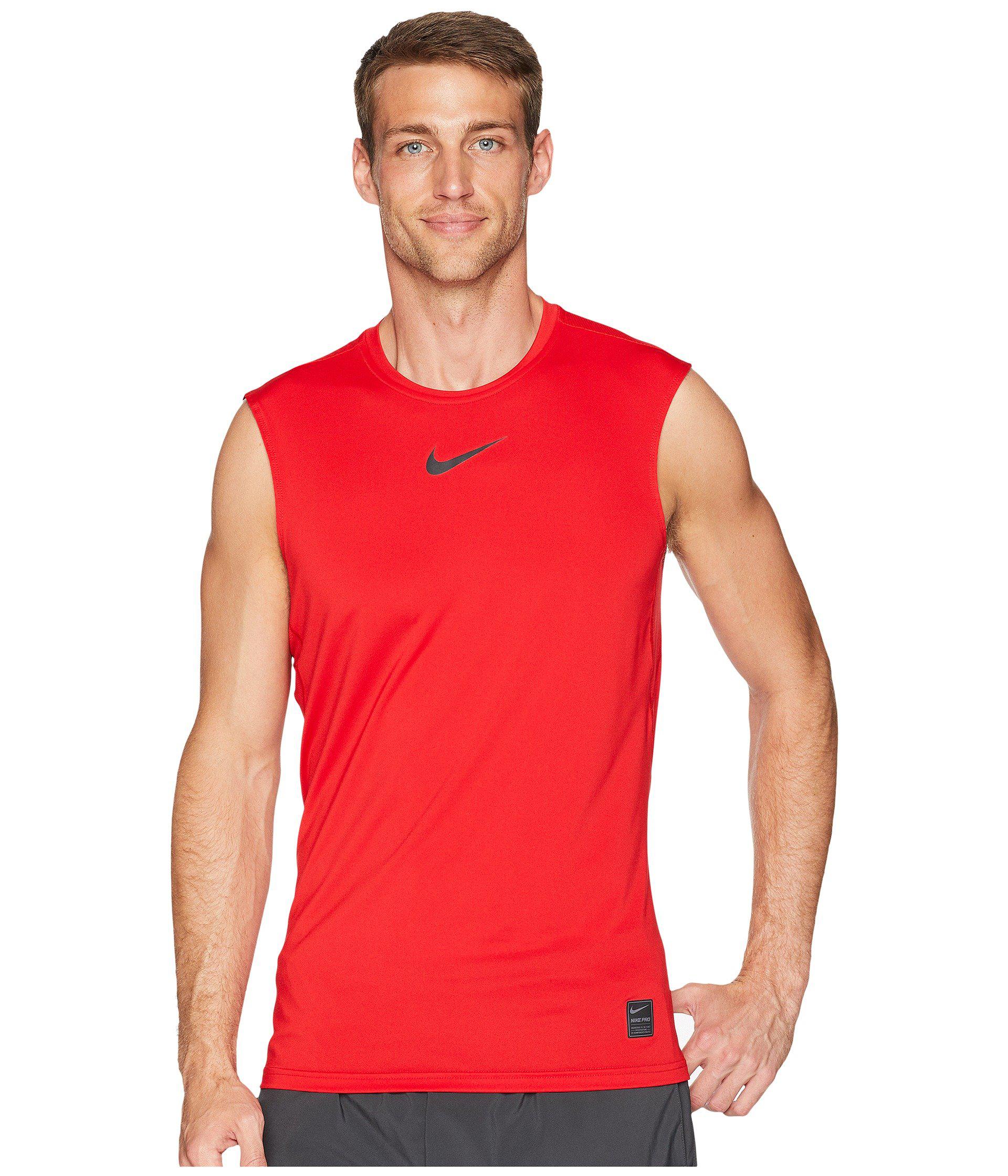 nike pro sleeveless shirt