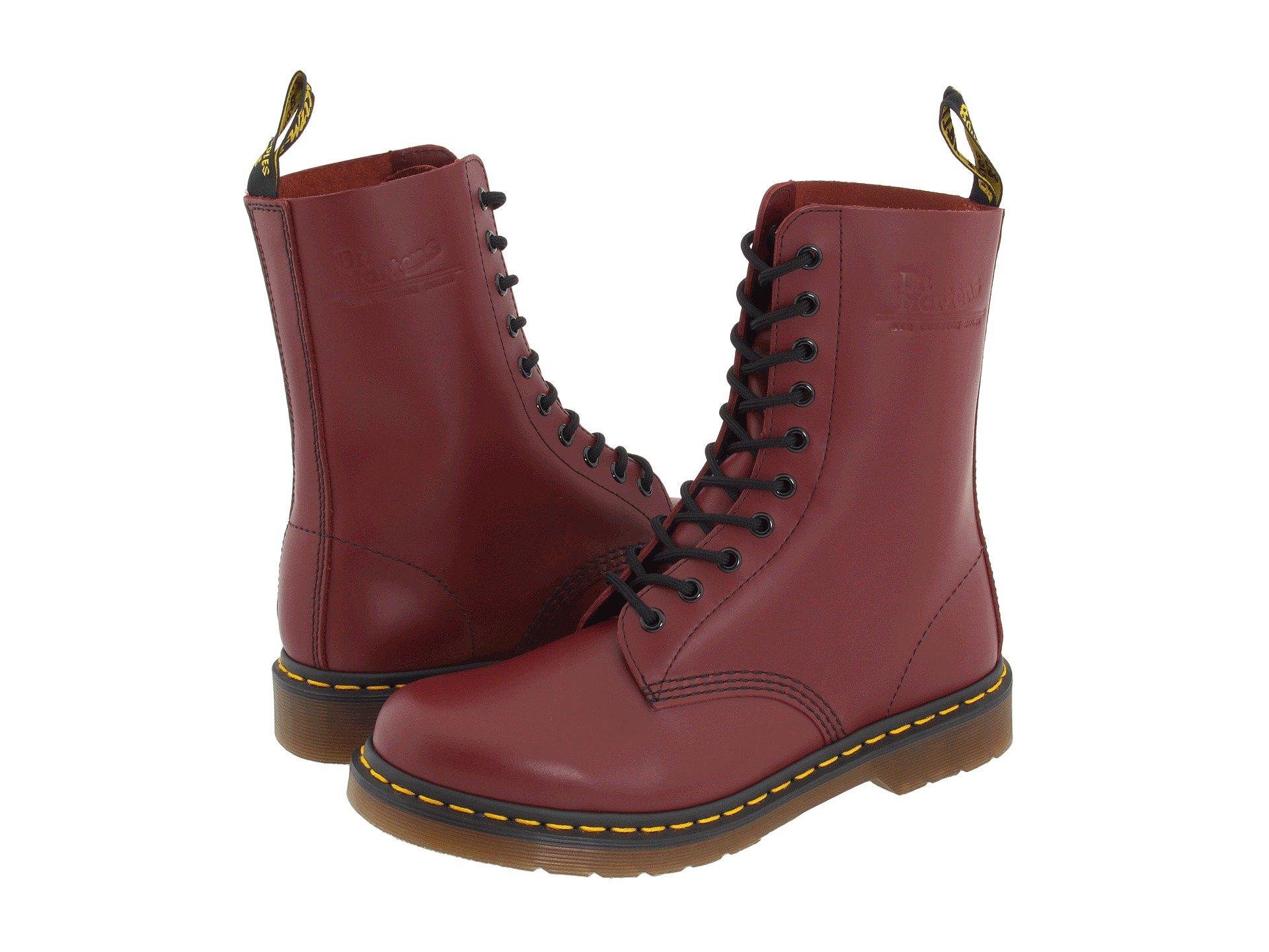 Dr. Martens 1490 in Red - Lyst