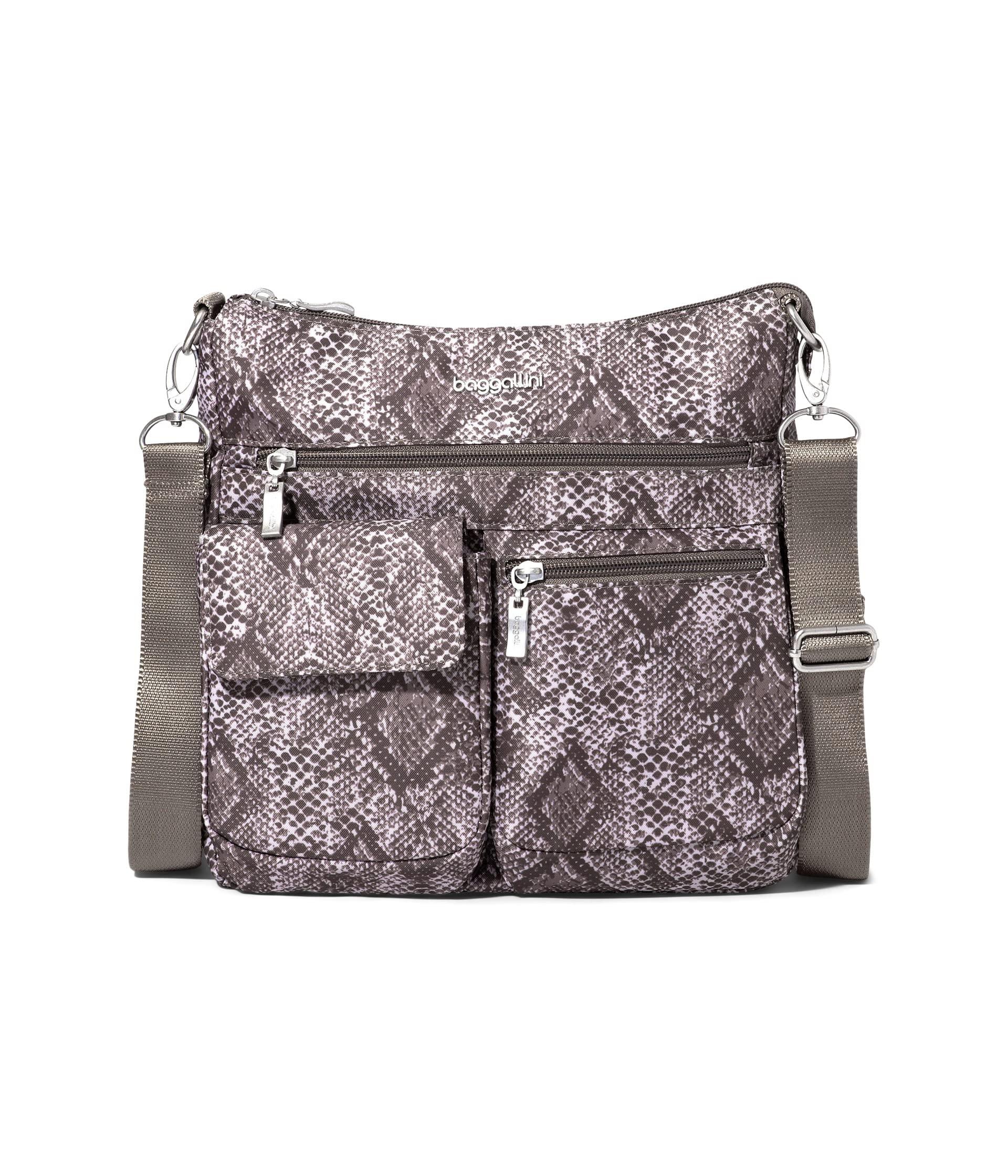 Baggallini Modern Everywhere Slim Crossbody in Gray Lyst