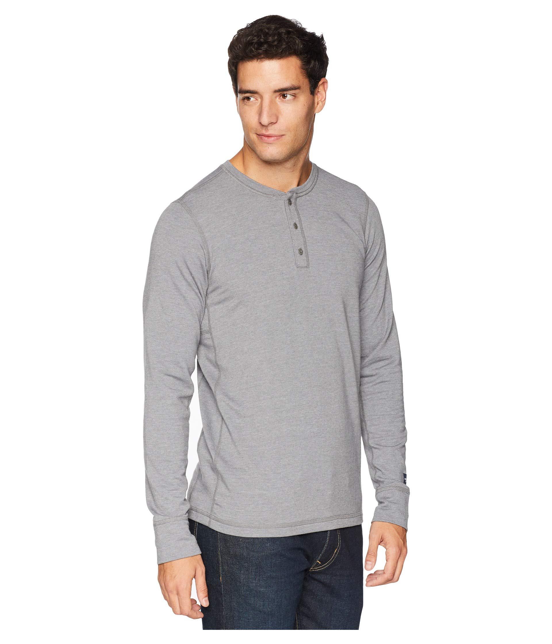 the north face men's tnf terry ls henley