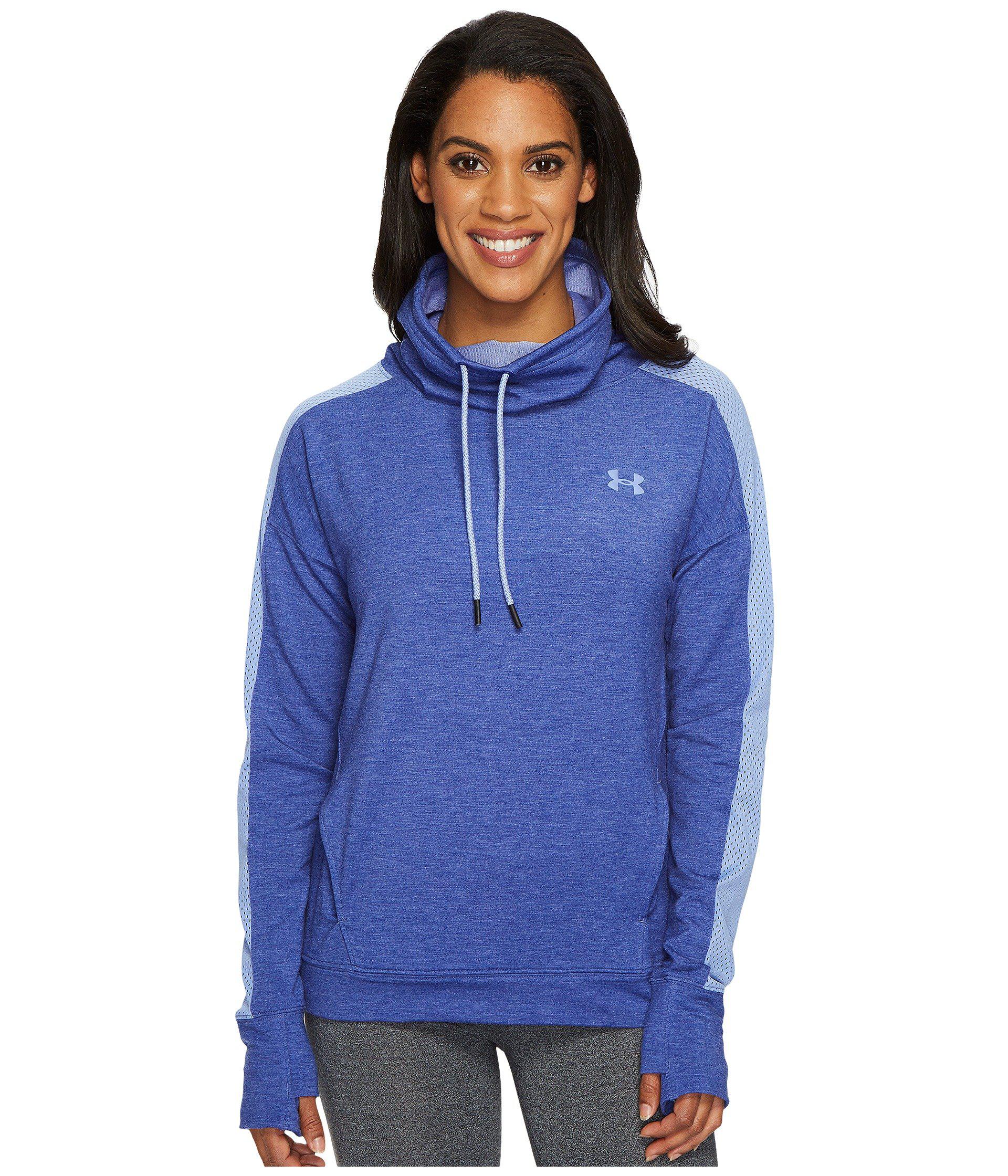 under armour fleece funnel neck