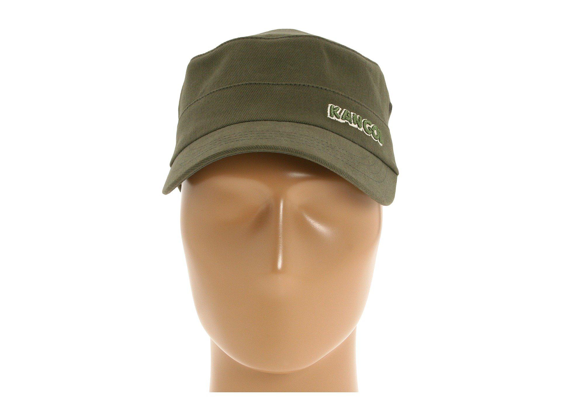 Kangol Cotton Twill Army Cap in Army Green (Green) Lyst