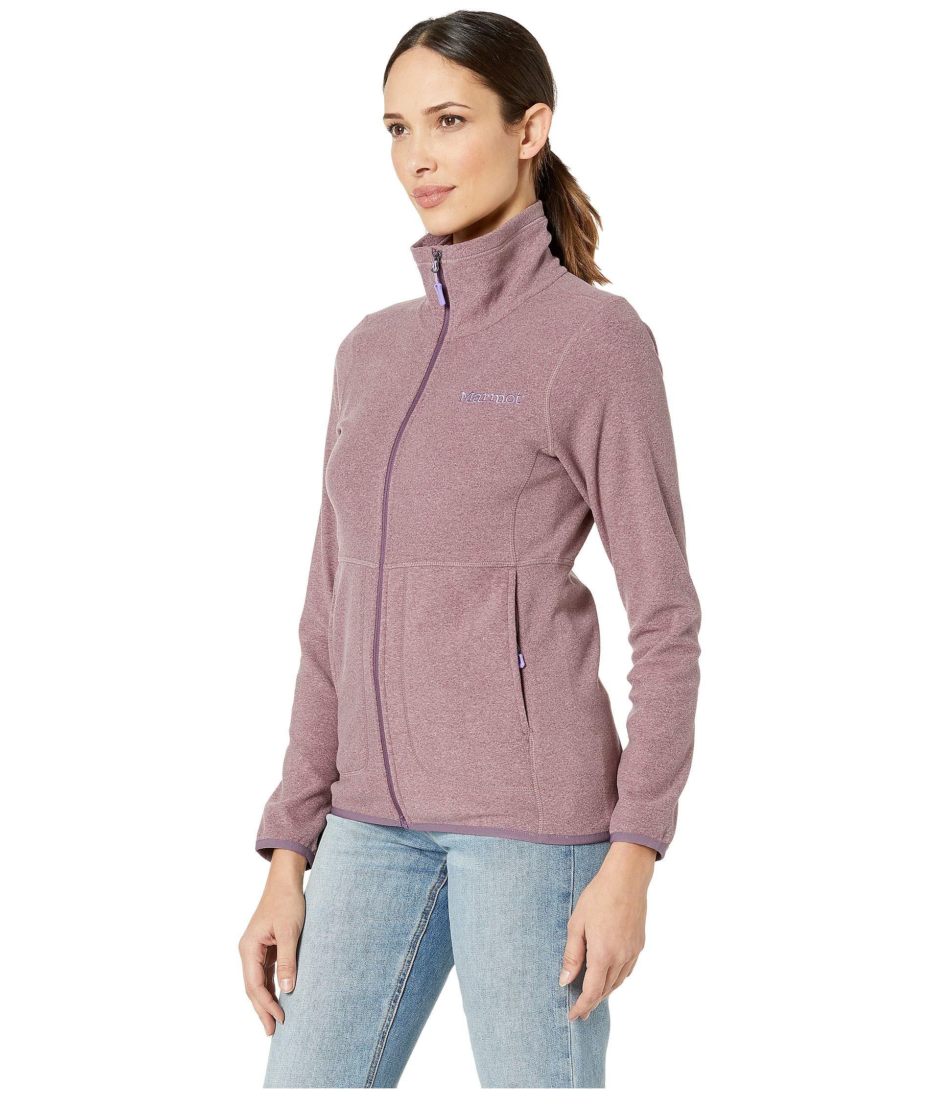 marmot women's pisgah fleece jacket