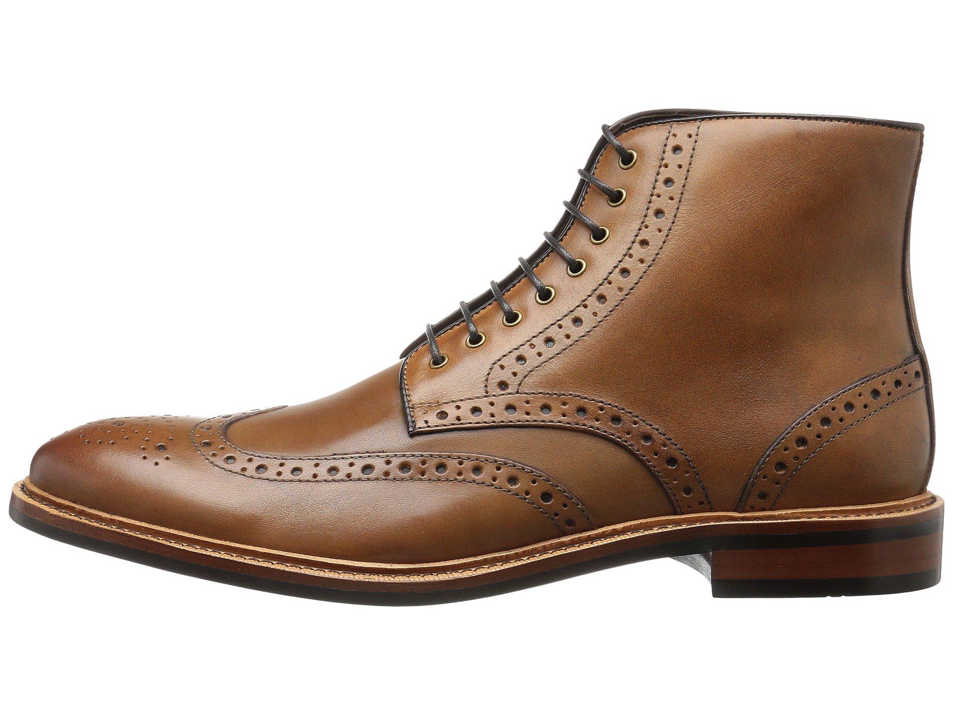 stafford wingtip boots