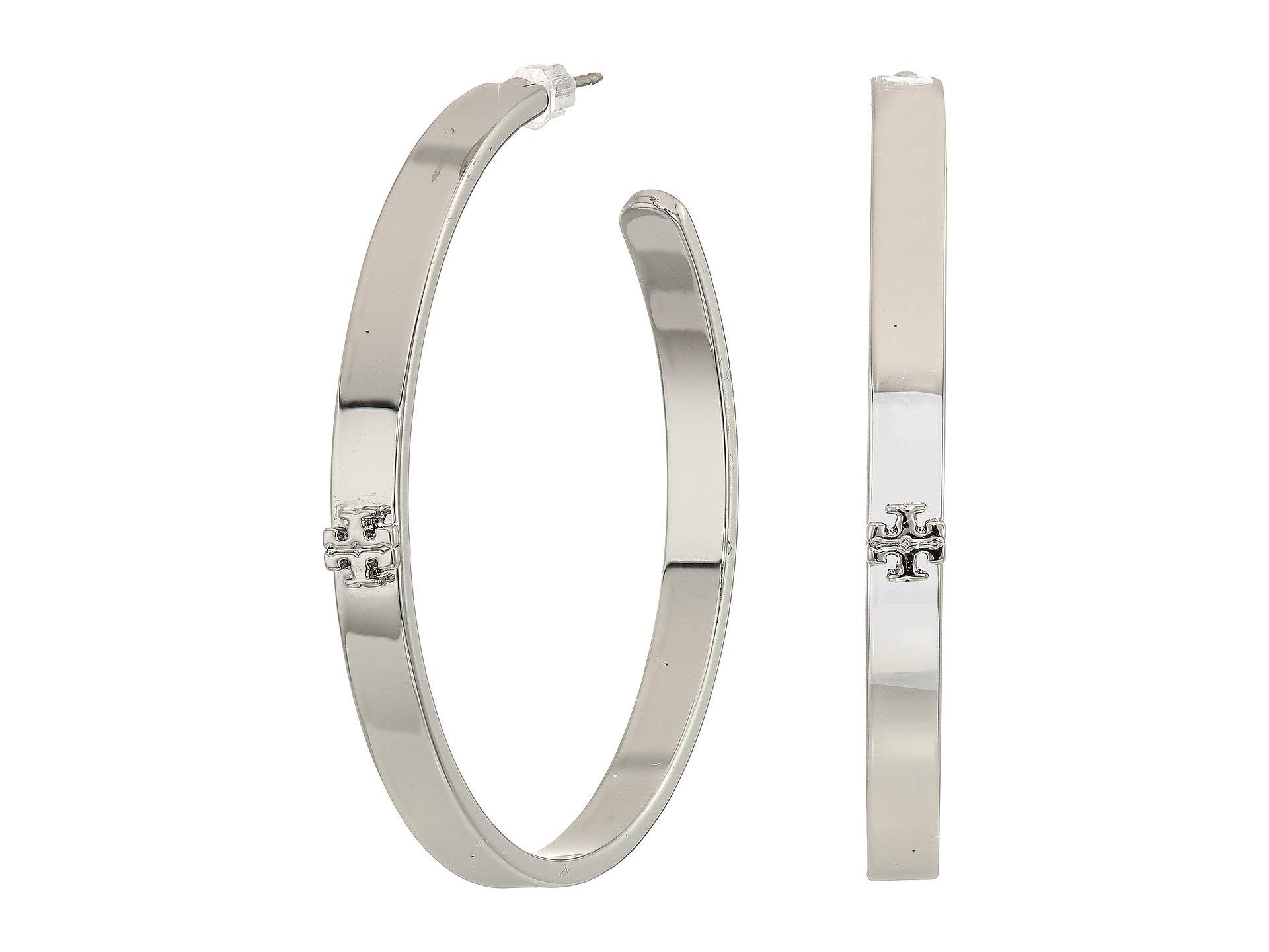 Kira Hoop Earrings Tory Burch