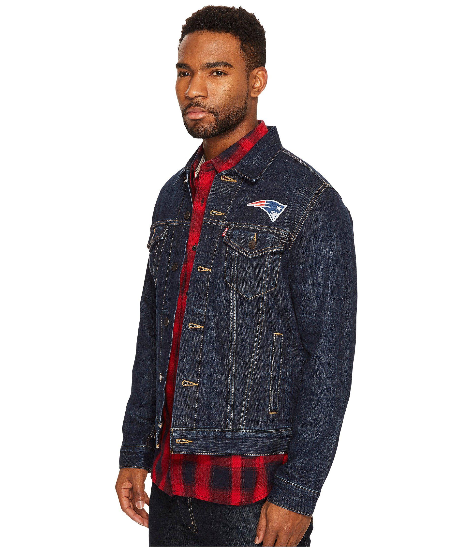 levis patriots denim jacket
