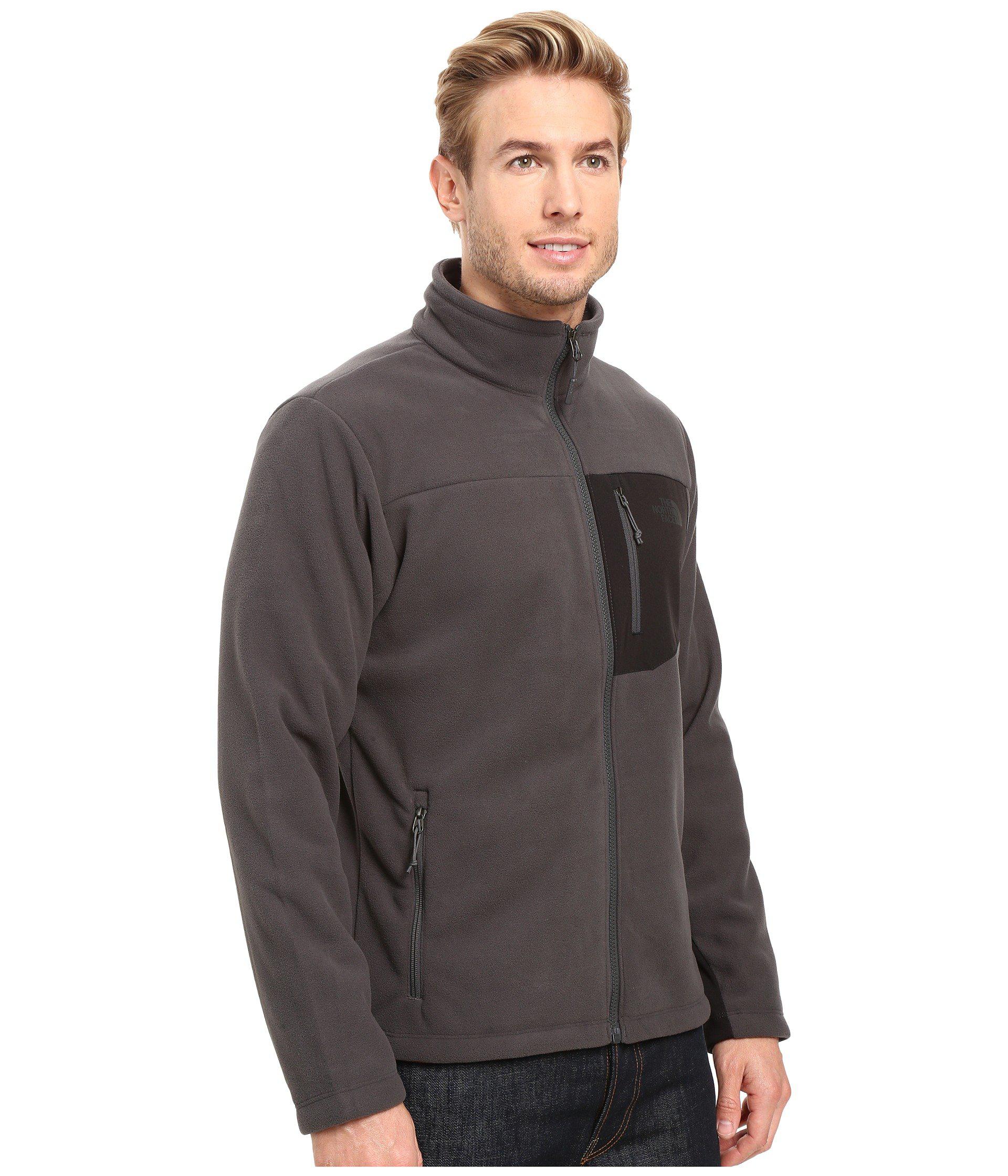 the north face men's chimborazo full zip fleece jacket