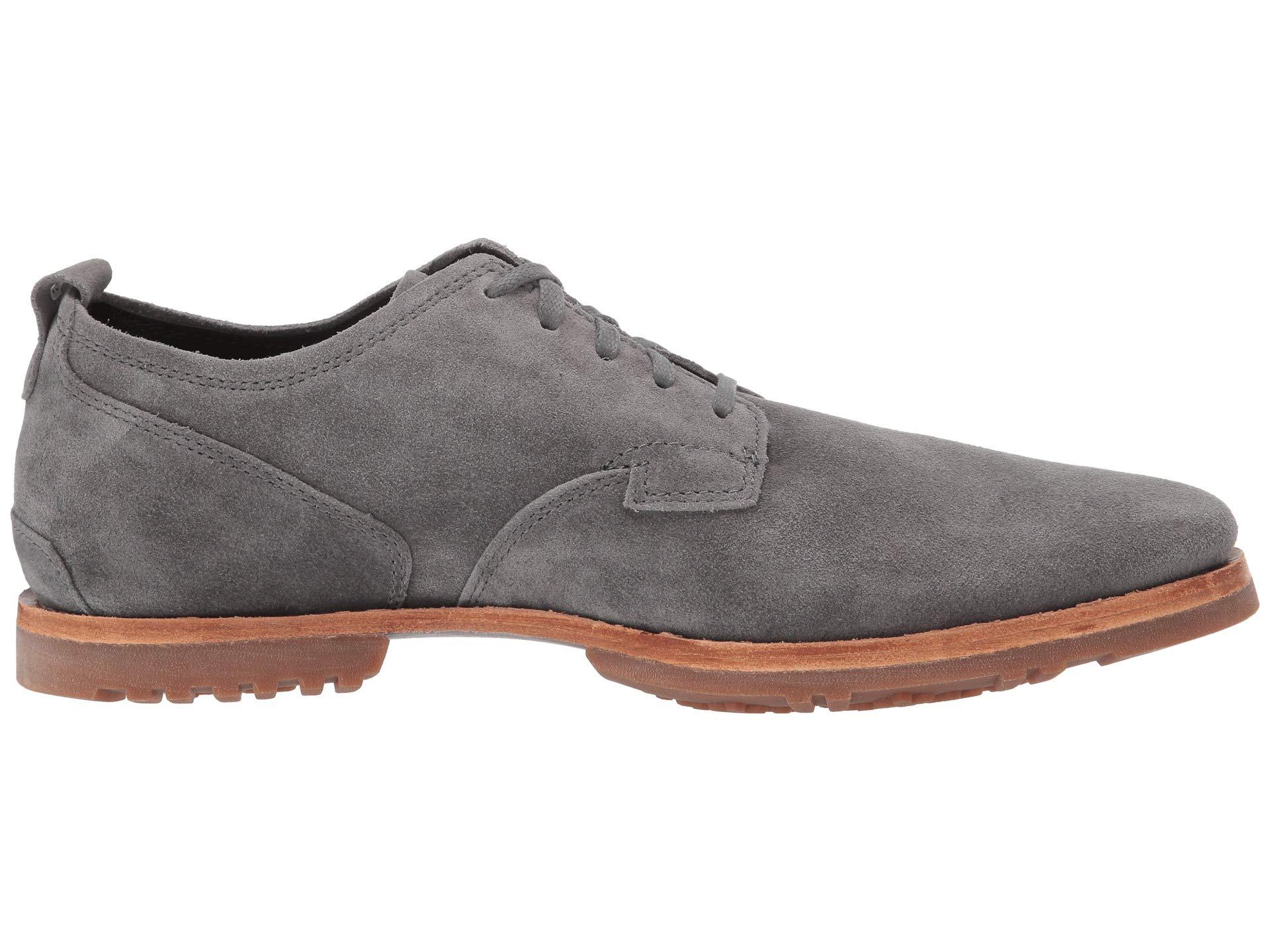 cross mark plain toe oxford
