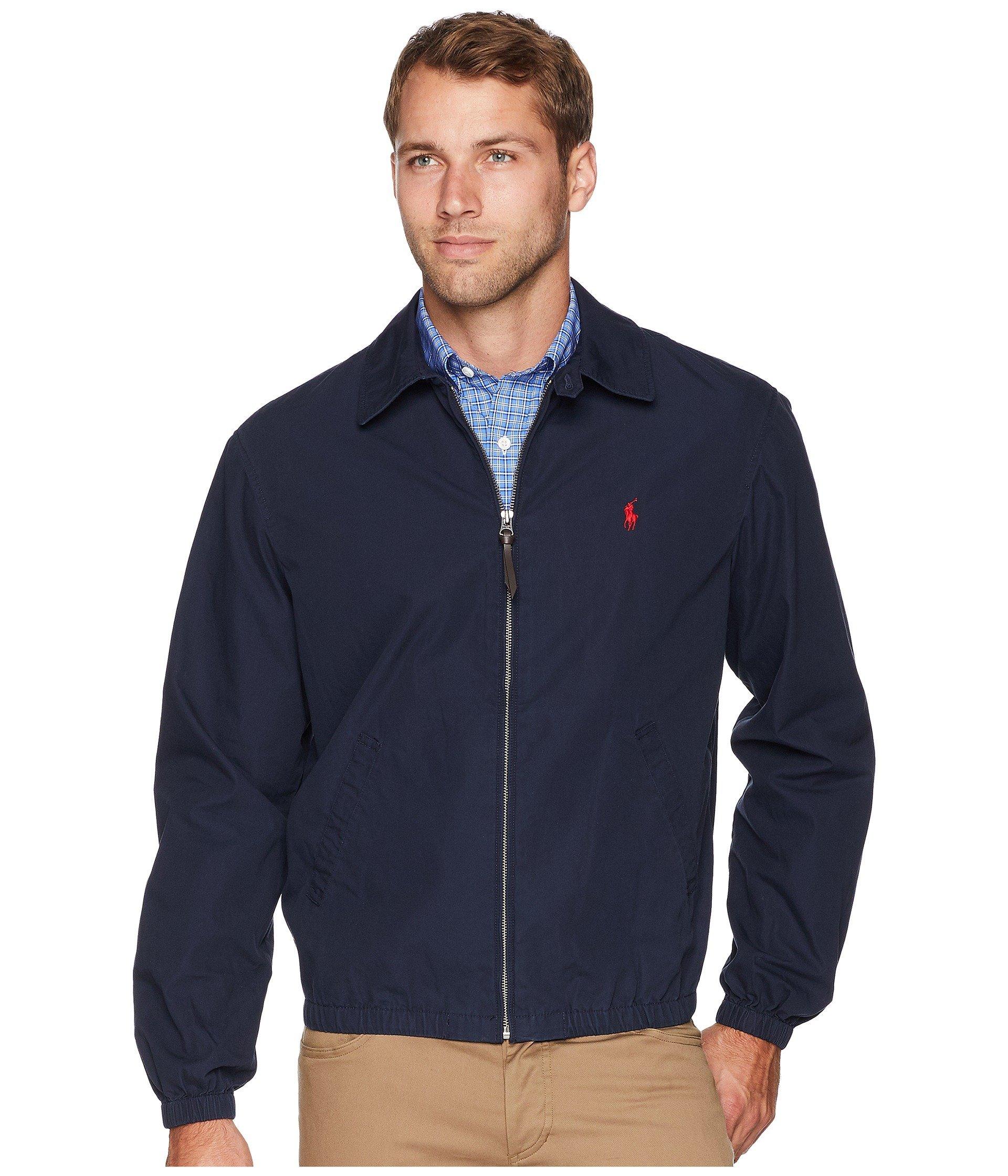 Polo Ralph Lauren Cotton Navy Bayport Windbreaker Jacket in Blue for
