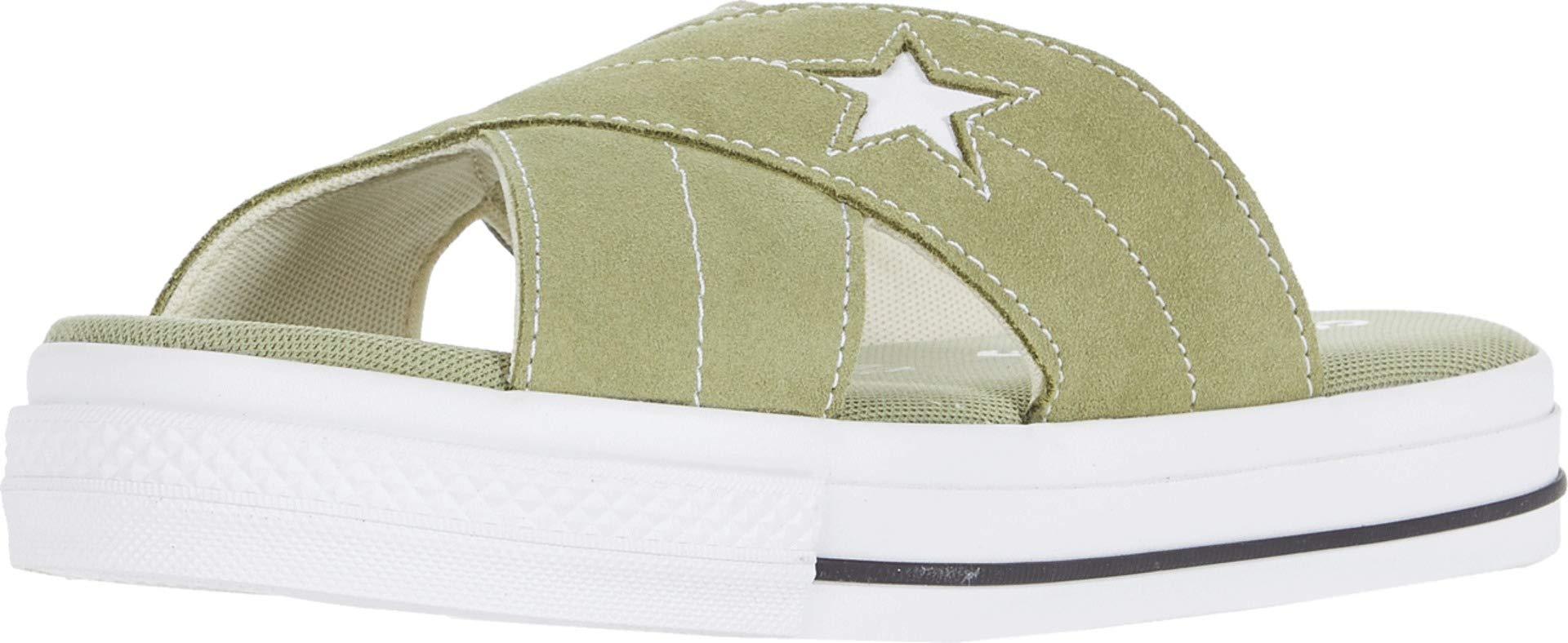 Converse One Star Sandal in White | Lyst