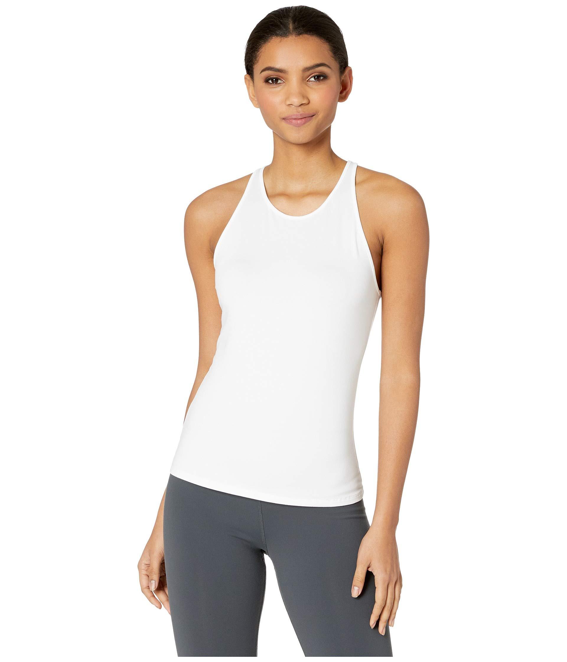 Alo Yoga Synthetic Select Tank in White - Lyst