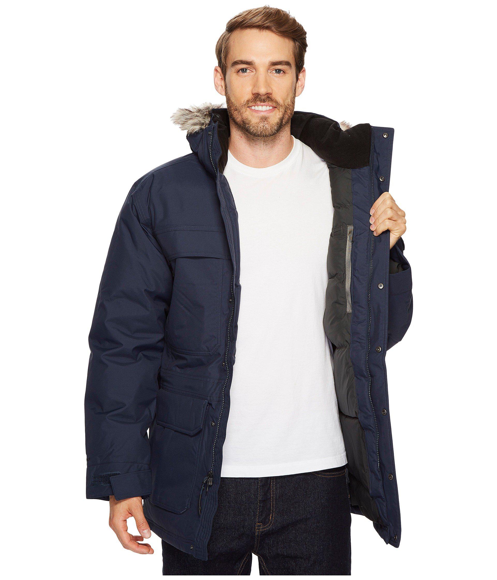 The North Face Goose Mcmurdo Parka Iii in Blue for Men | Lyst