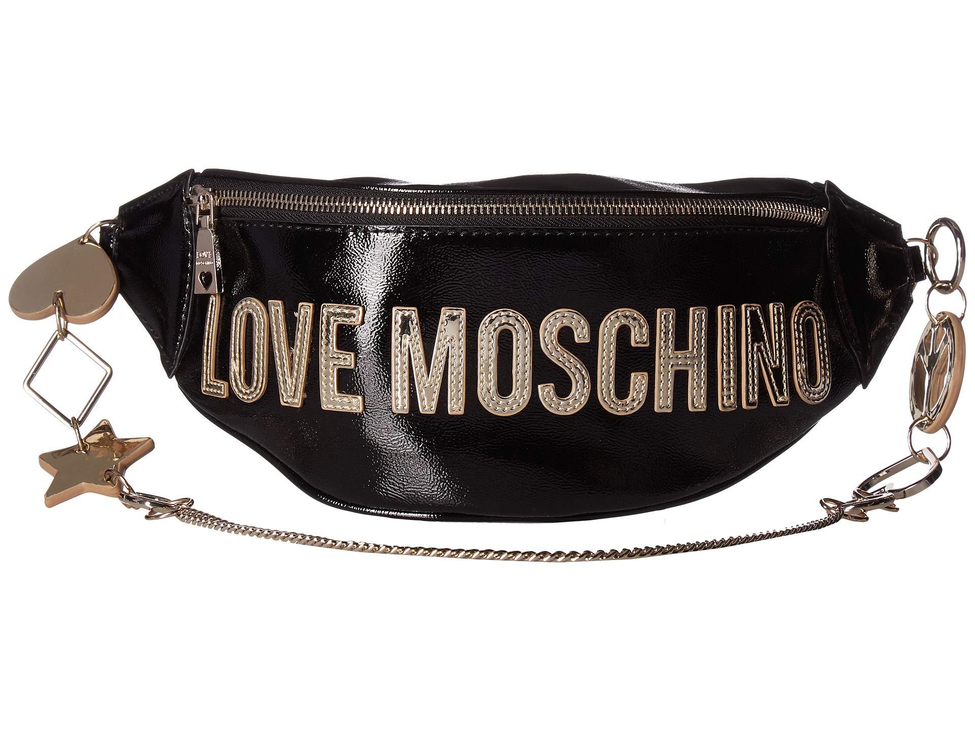 belt bag love moschino