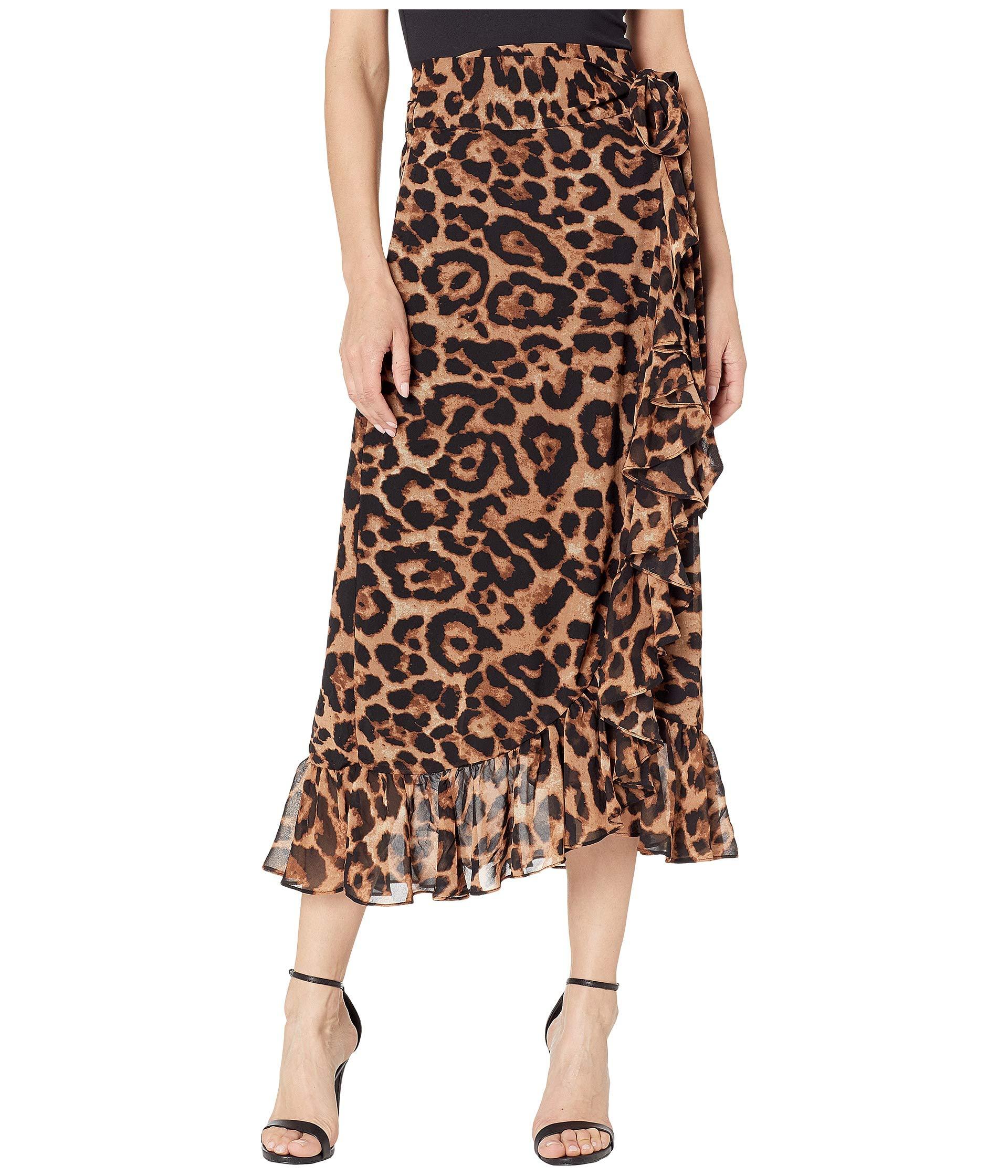 ruffle wrap skirt leo