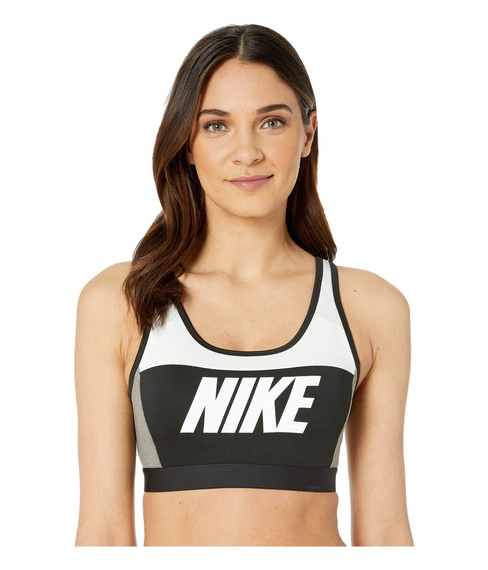 nike women's distort classic medium support sports bra