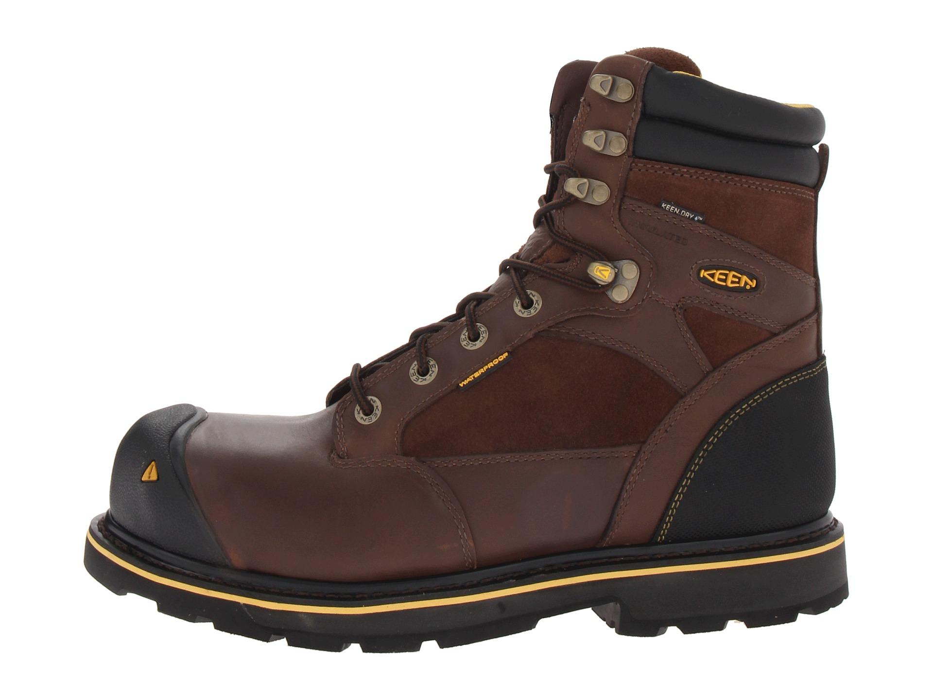 keen utility men's sheridan insulated comp toe work boots