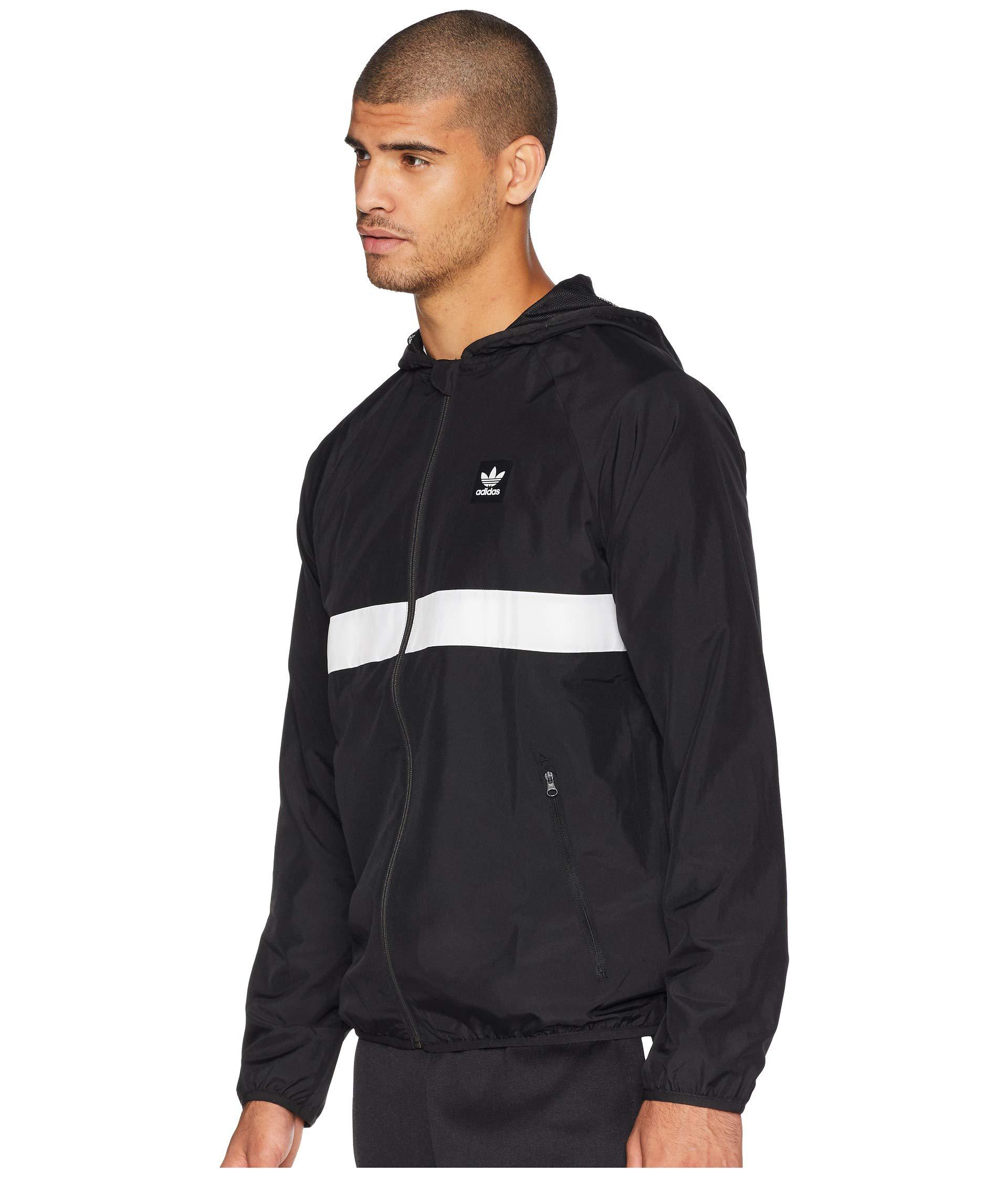 adidas Originals Synthetic Blackbird Packable Wind Jacket (black/white)  Men's Coat for Men - Lyst