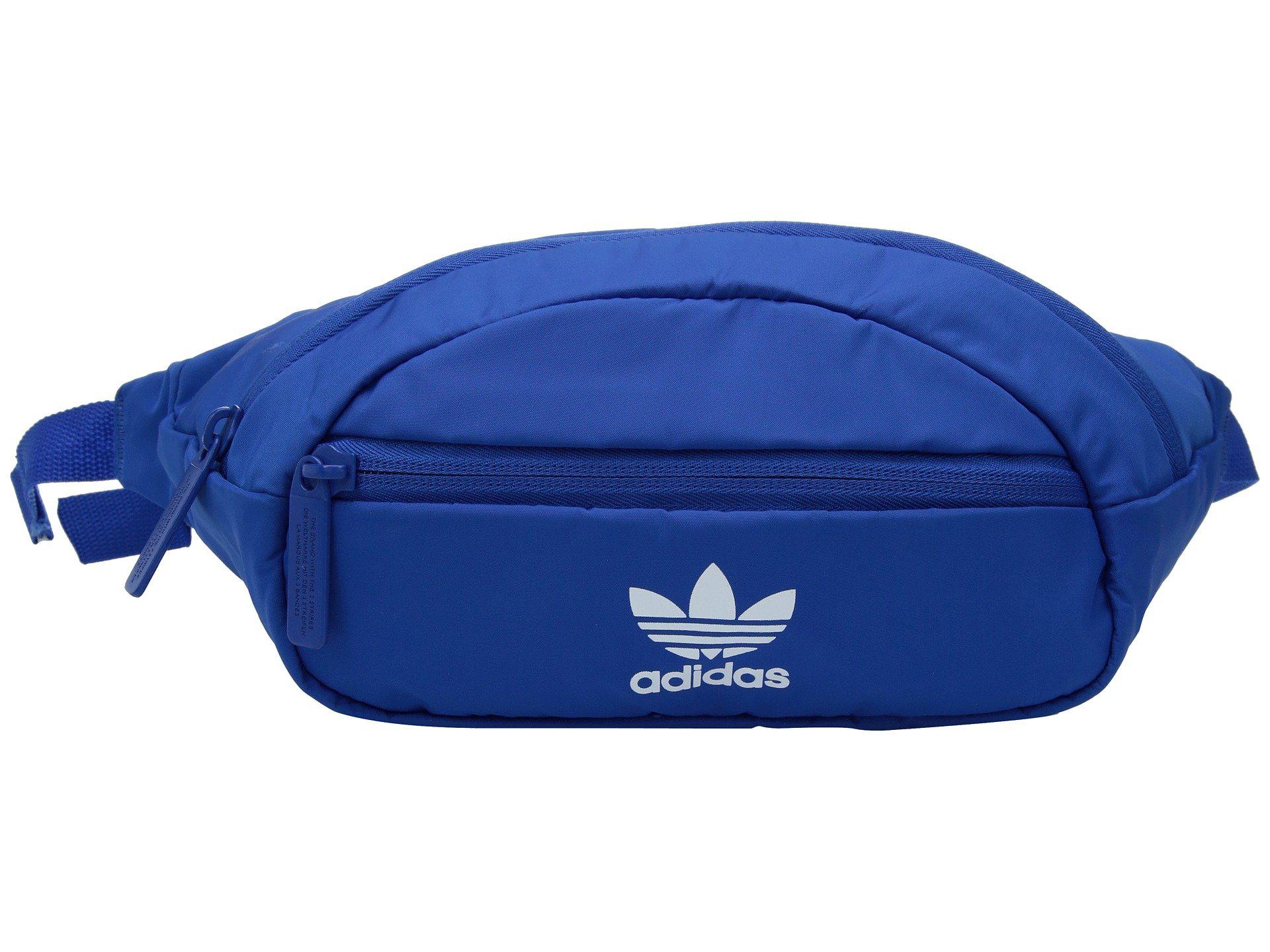 blue adidas fanny pack