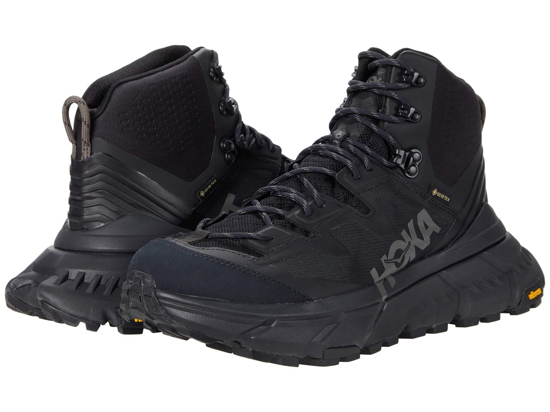 Hoka One One Tennine Hike Gore-tex in Black for Men | Lyst