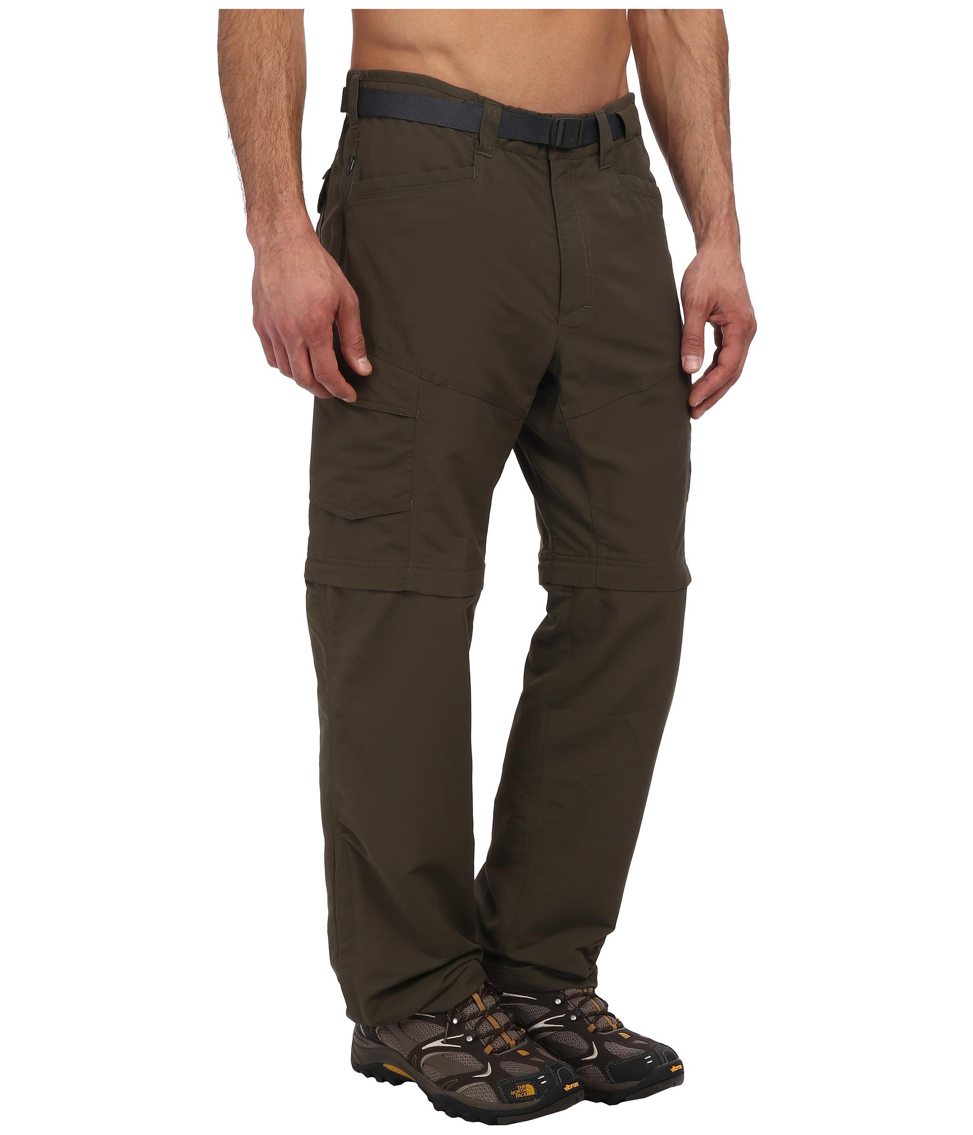 The North Face Synthetic Paramount Peak Ii Convertible Pant in Brown ...