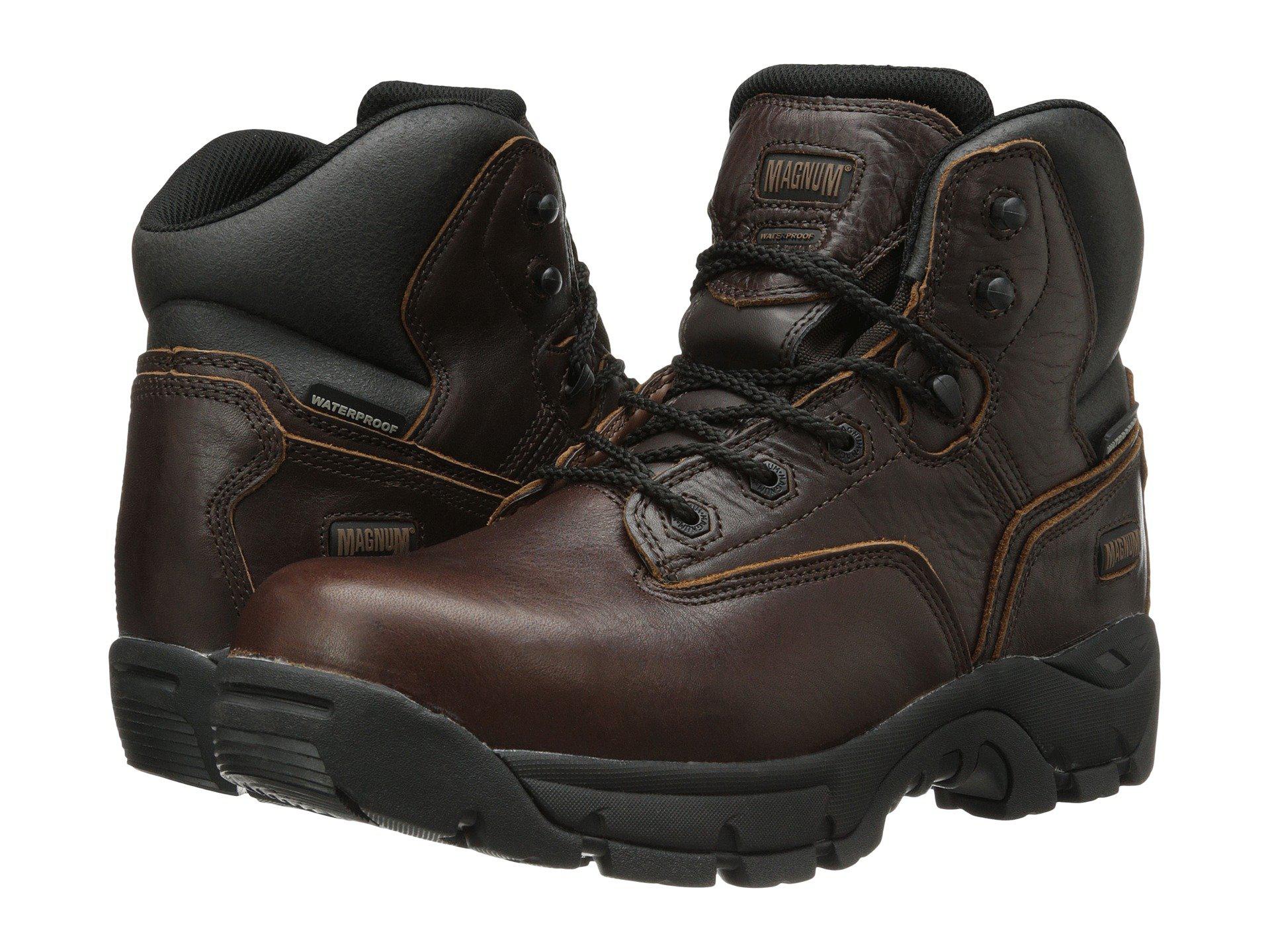 magnum precision ultra lite ii waterproof composite toe work boots 5539