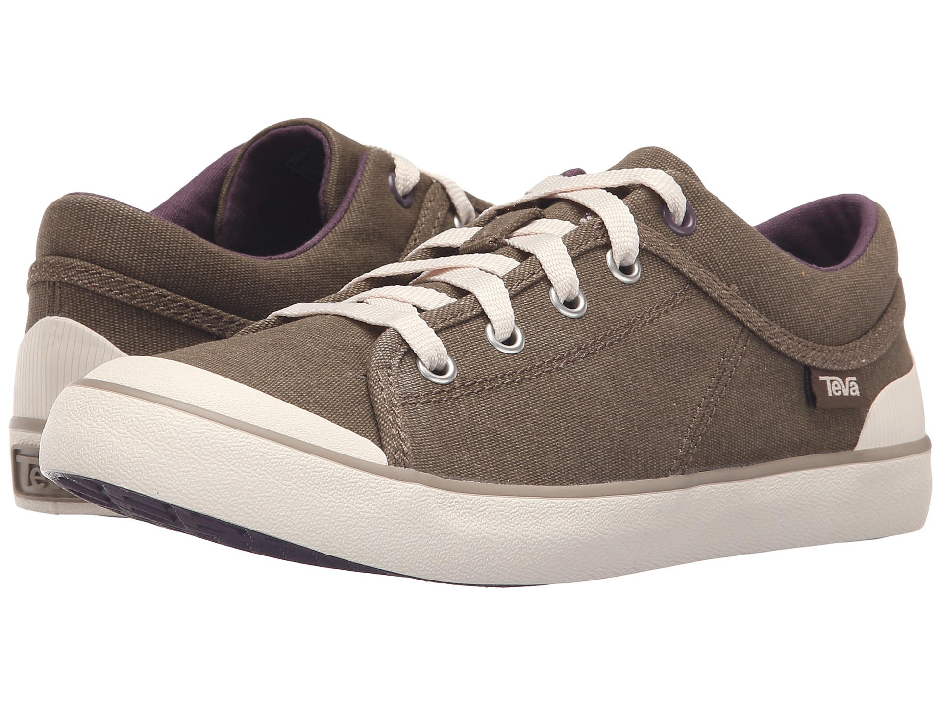 Teva Freewheel Washed Canvas in Brown | Lyst