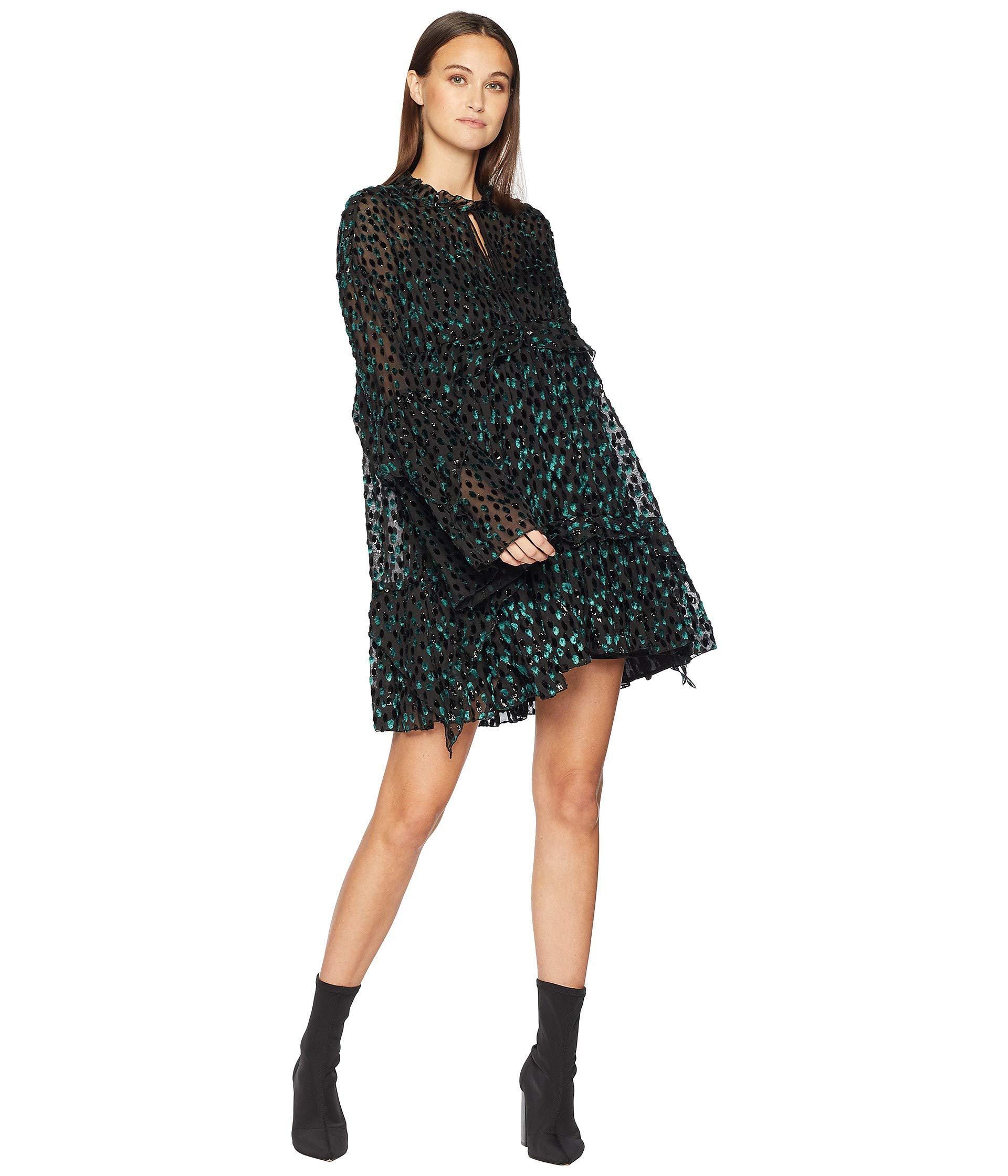 kooples velvet dress