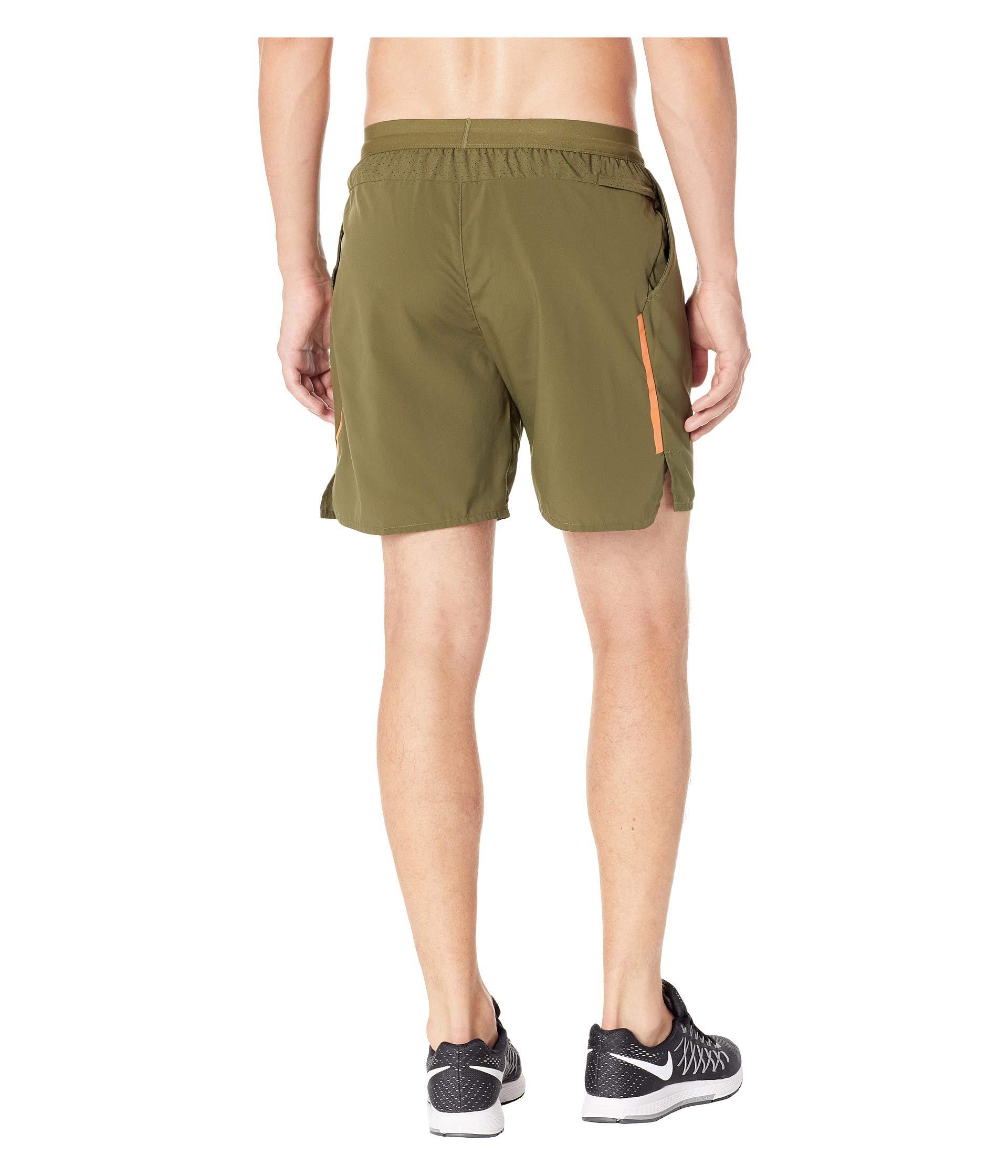 nike army green shorts