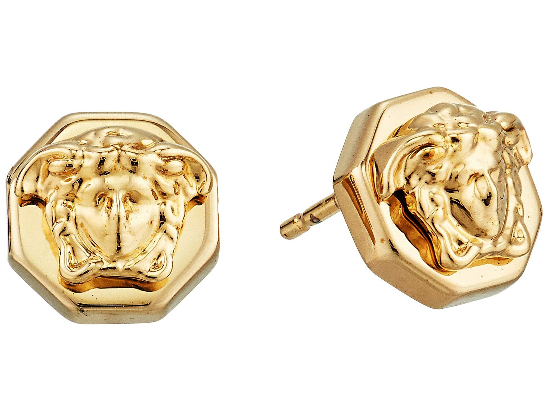 medusa head stud earrings