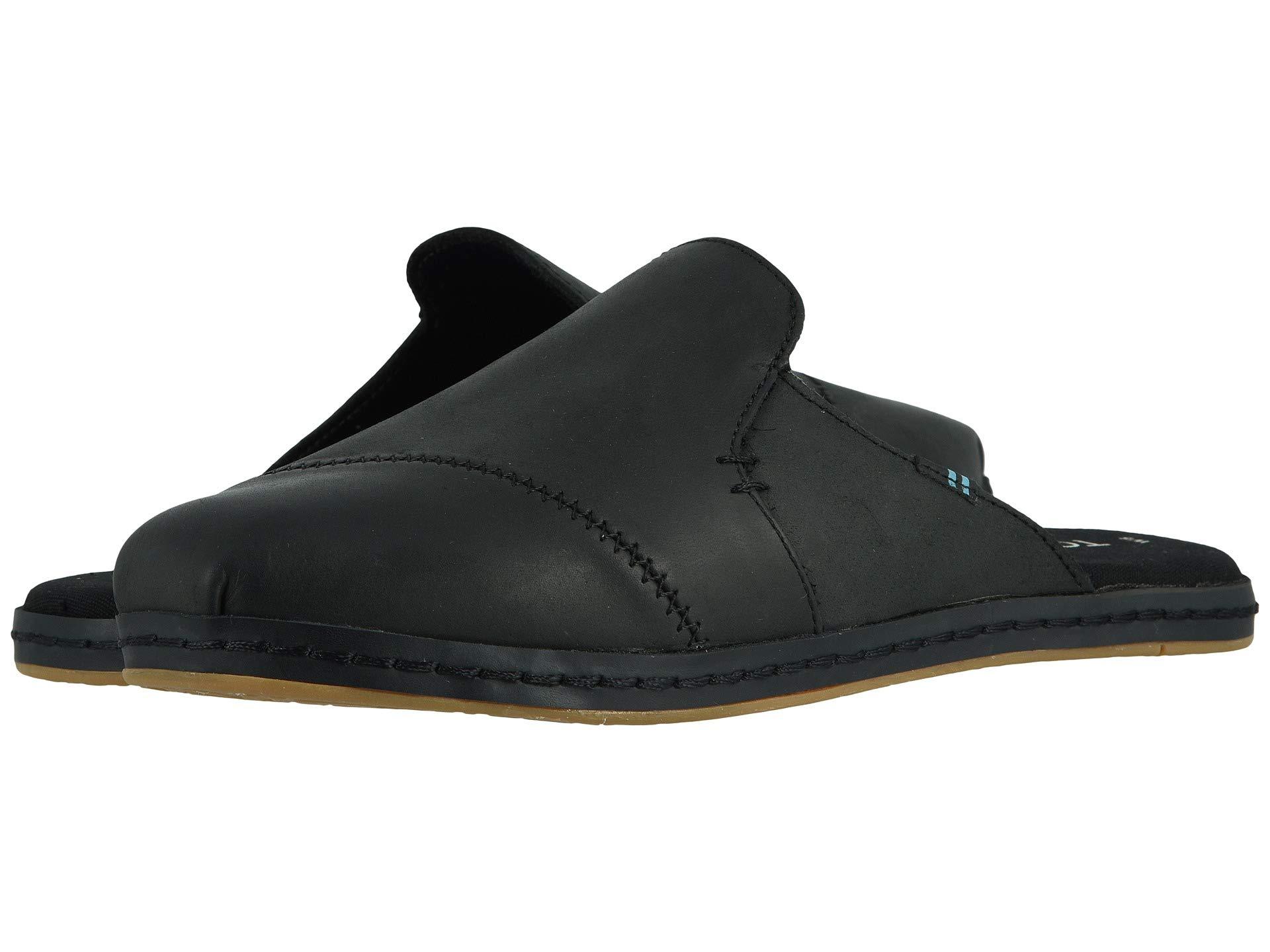 are toms made of leather