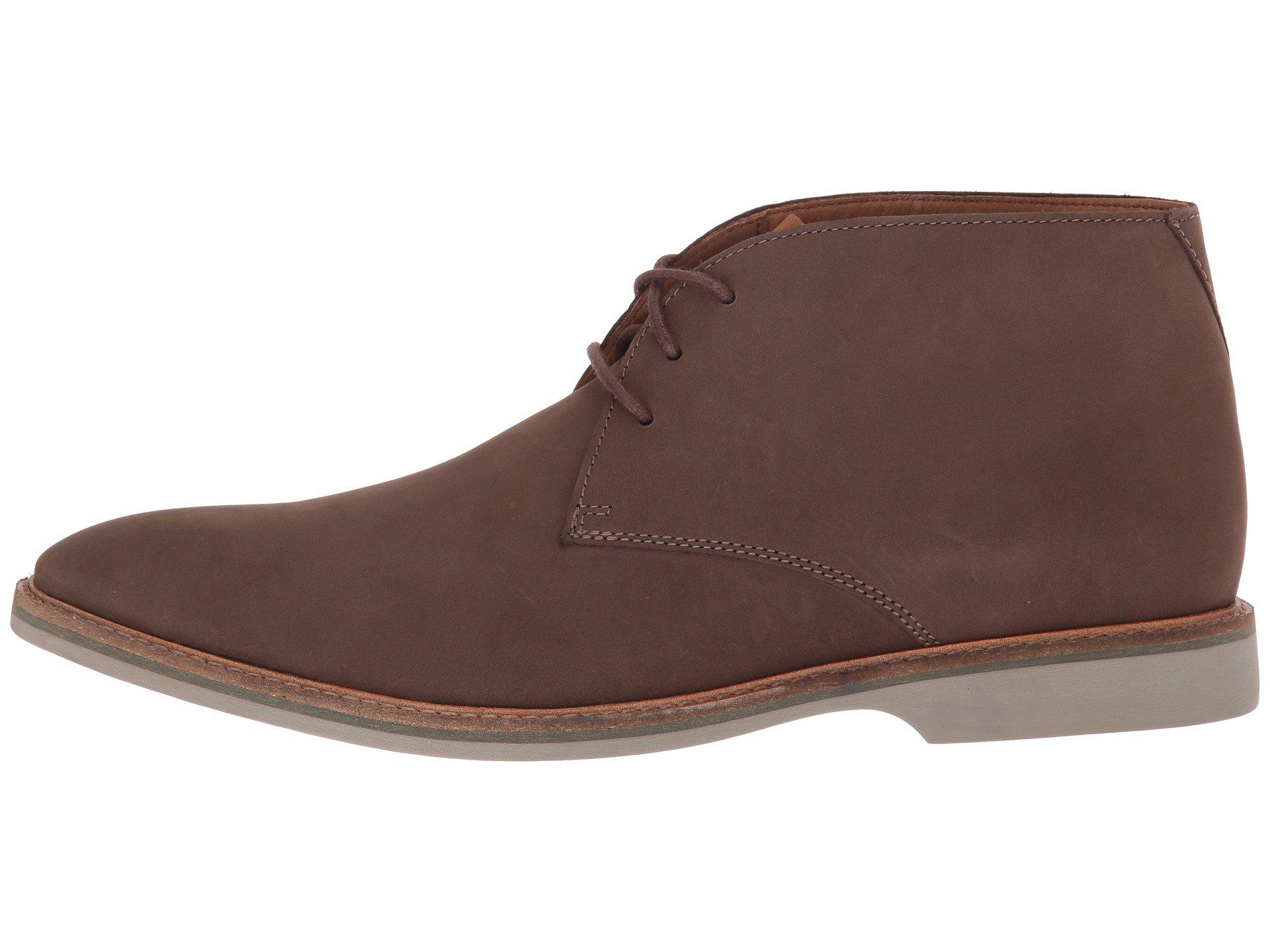 clarks atticus limit taupe nubuck