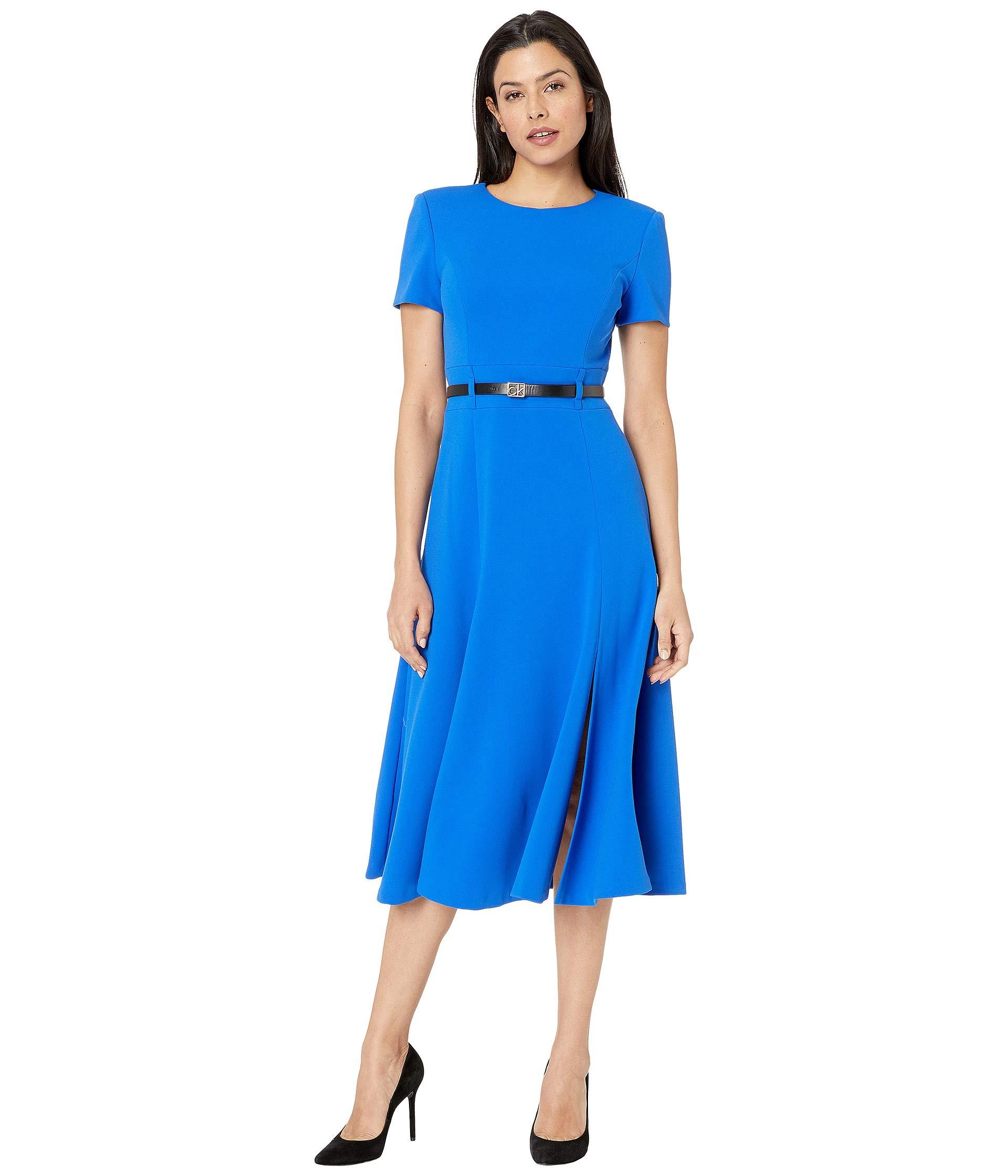 ck blue dress